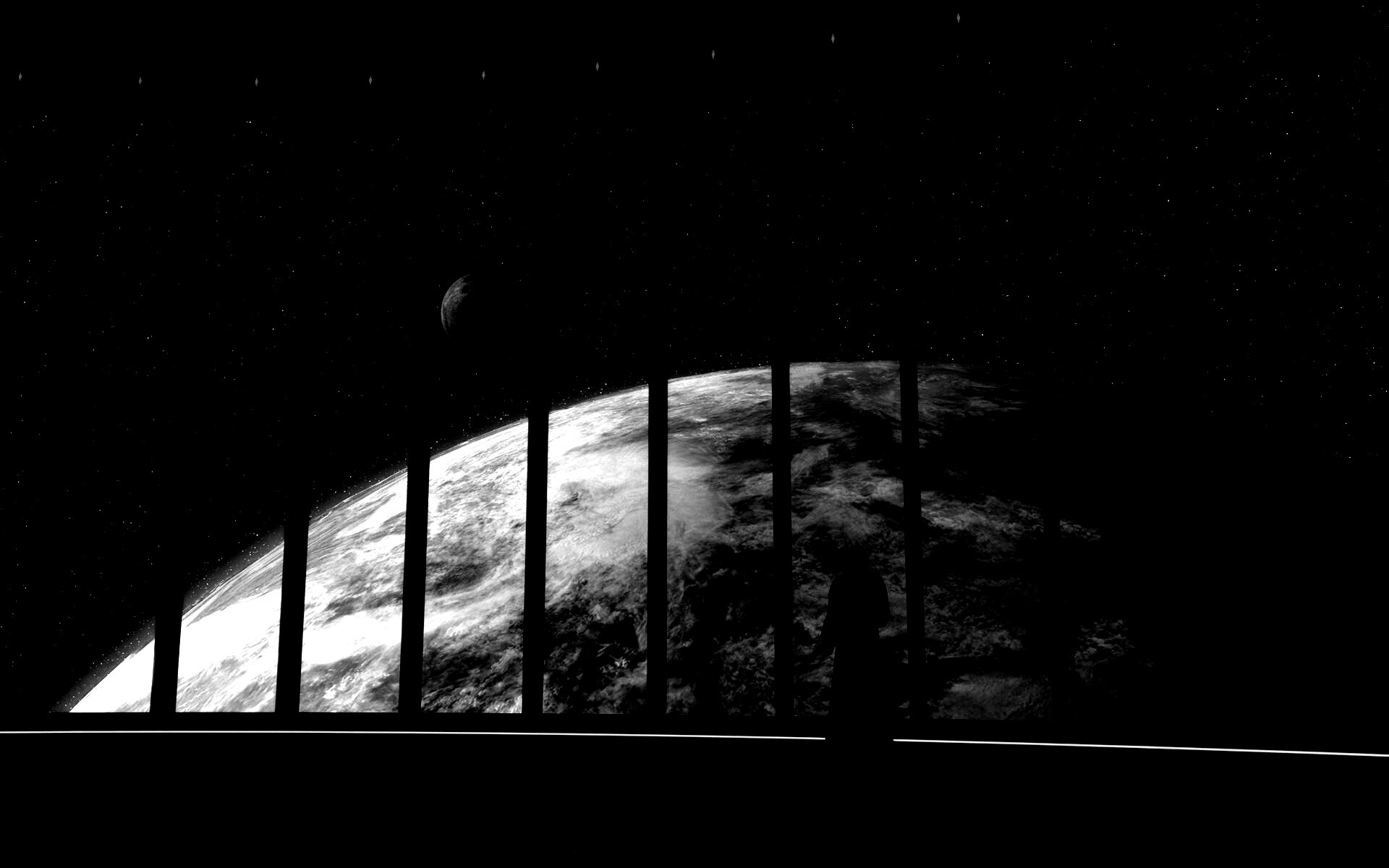 Вид на планету обои