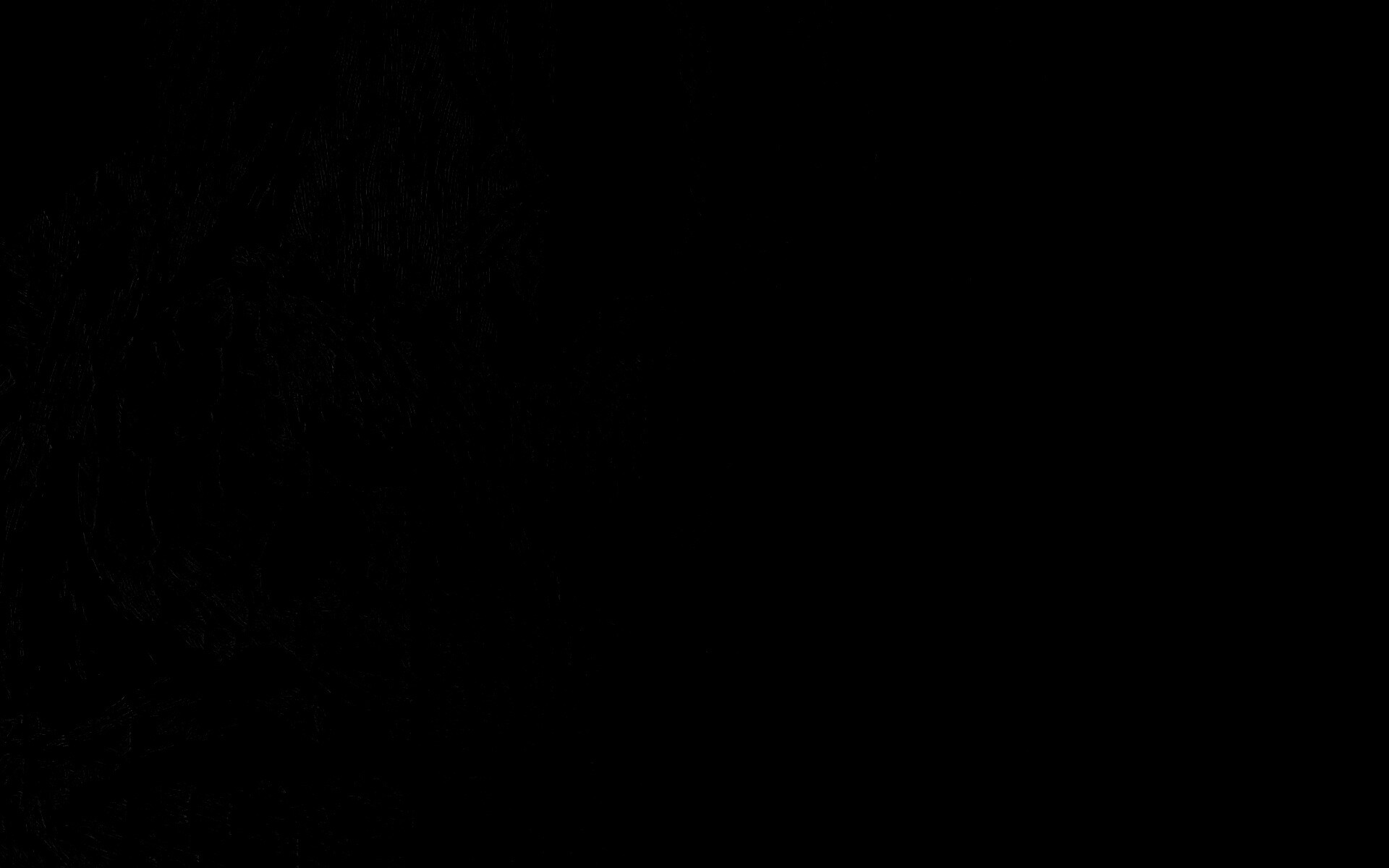 Тлеющий скелет обои