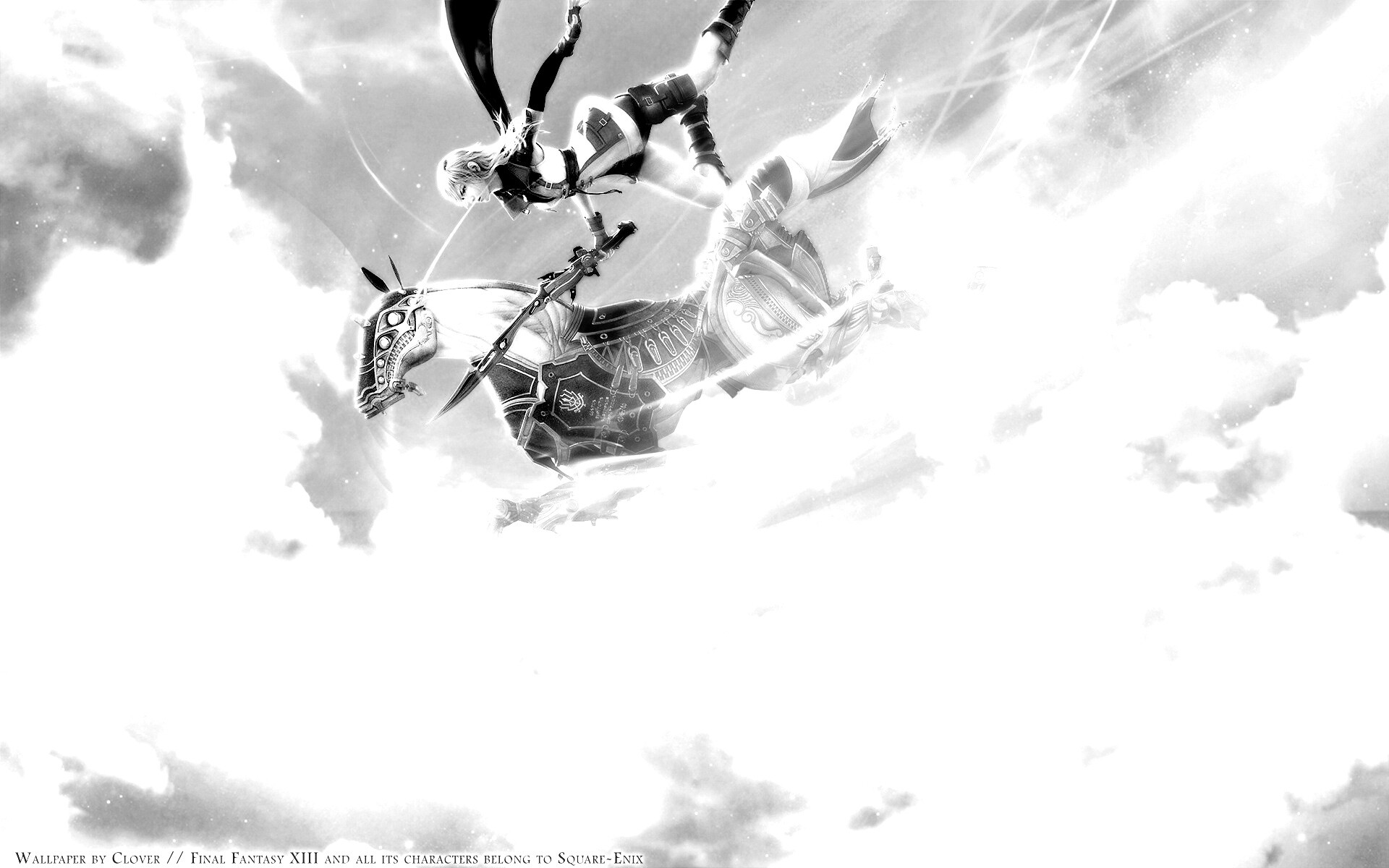 Девушка из Final Fantasy XIII обои