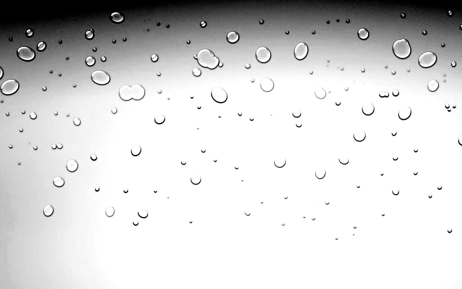 Капли на светлом фоне обои