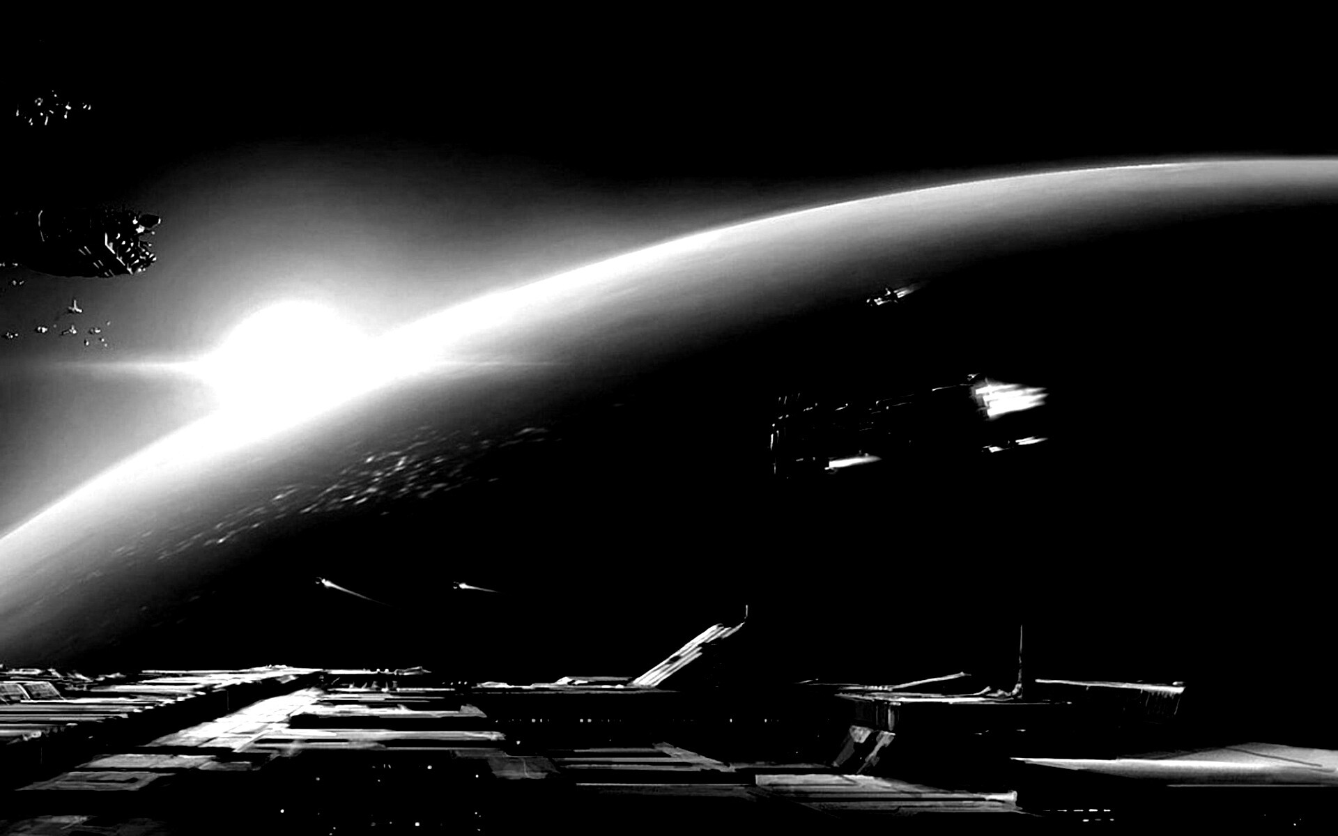 Космическая баталия обои