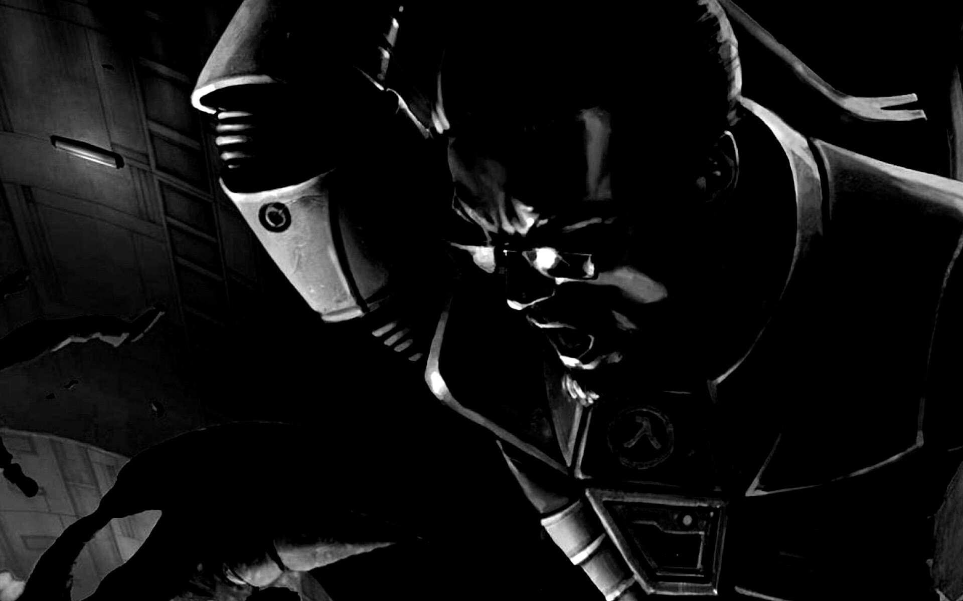 Рисованный Гордон Фримен обои