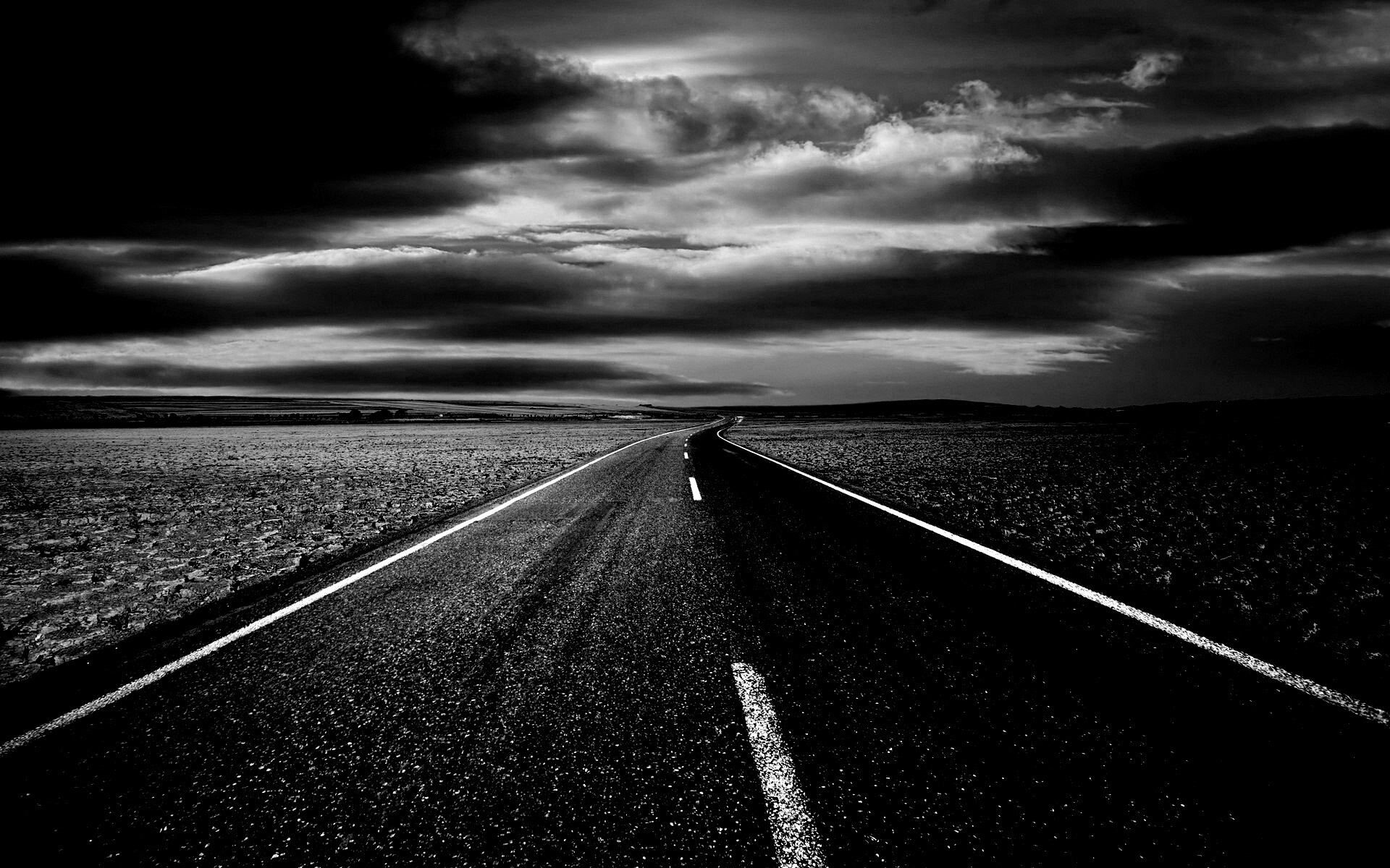 Дорого к горизонту обои