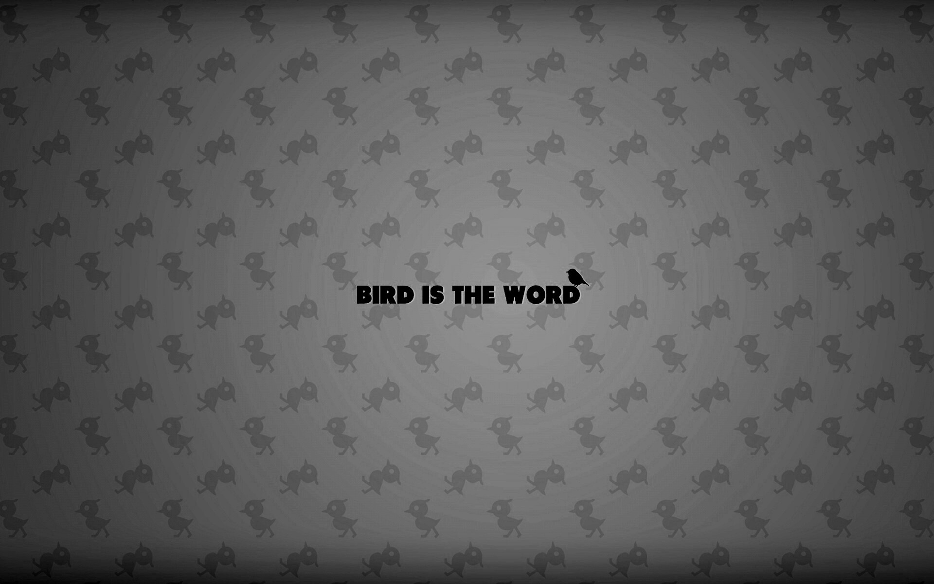 Bird is the word обои