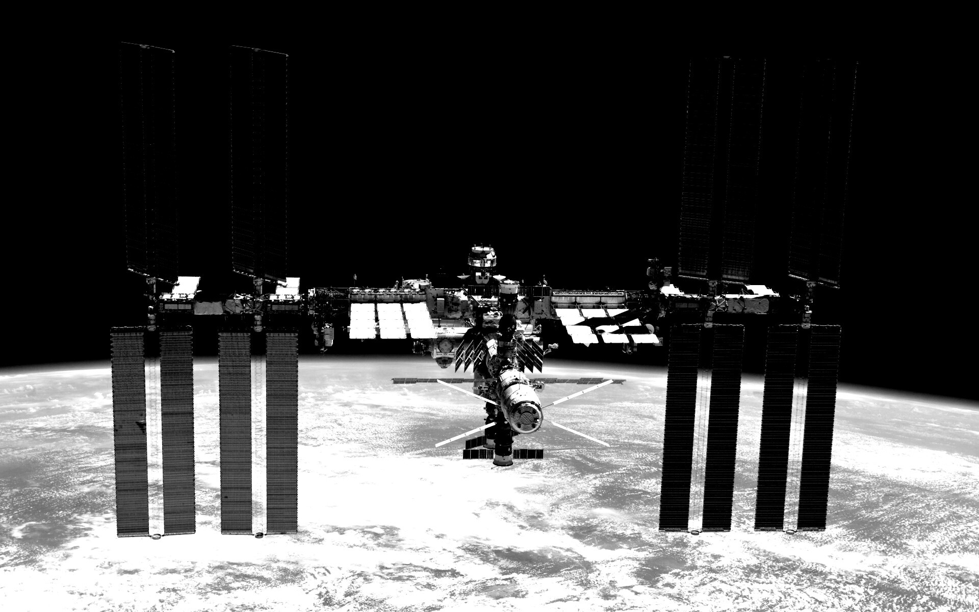 Международная космическая станция обои