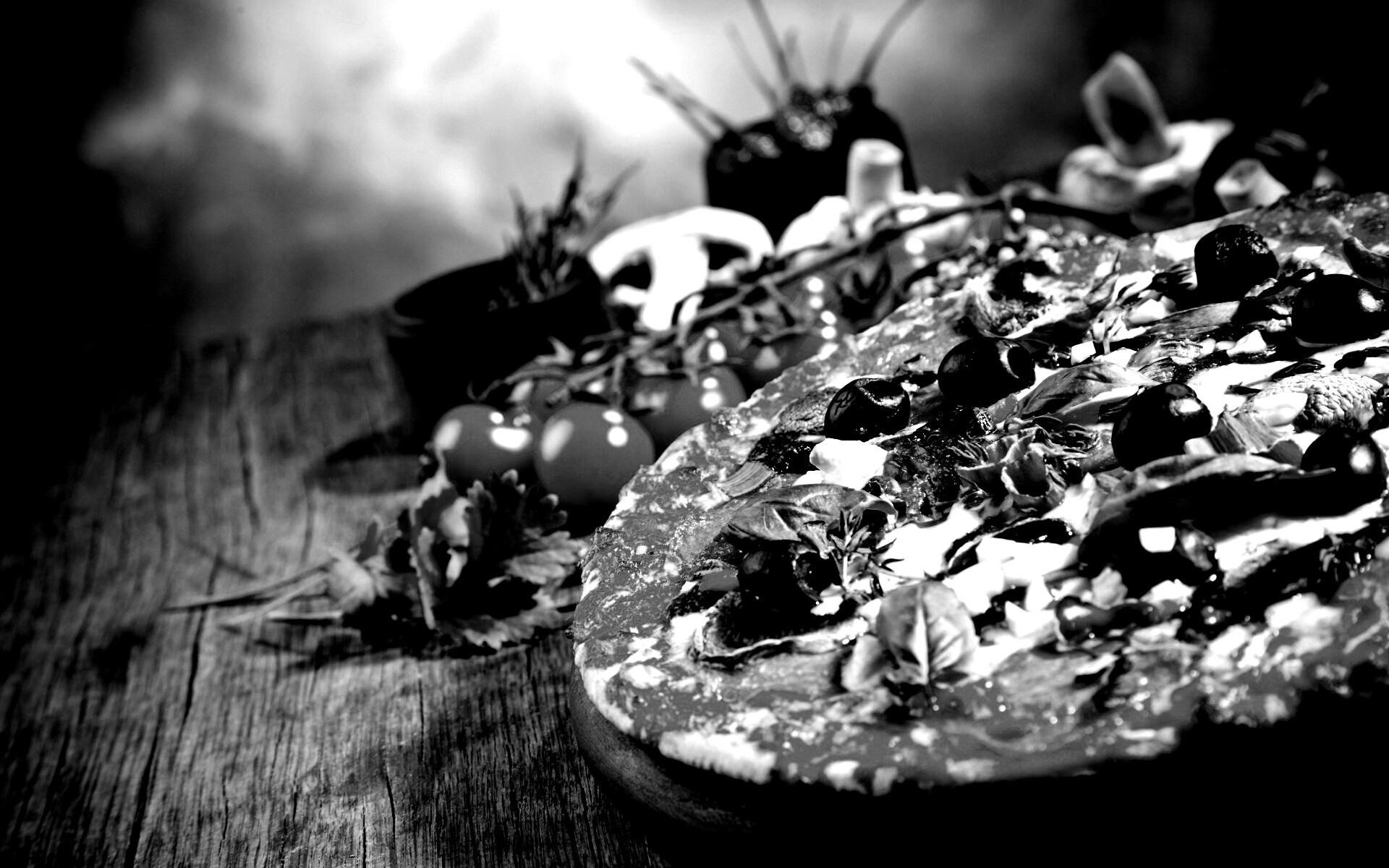 Аппетитная пицца обои