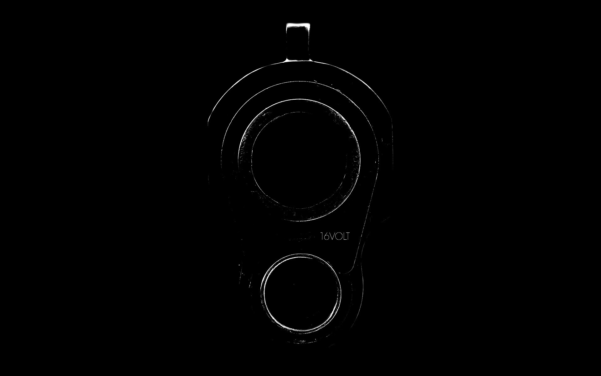 Дуло пистолета обои