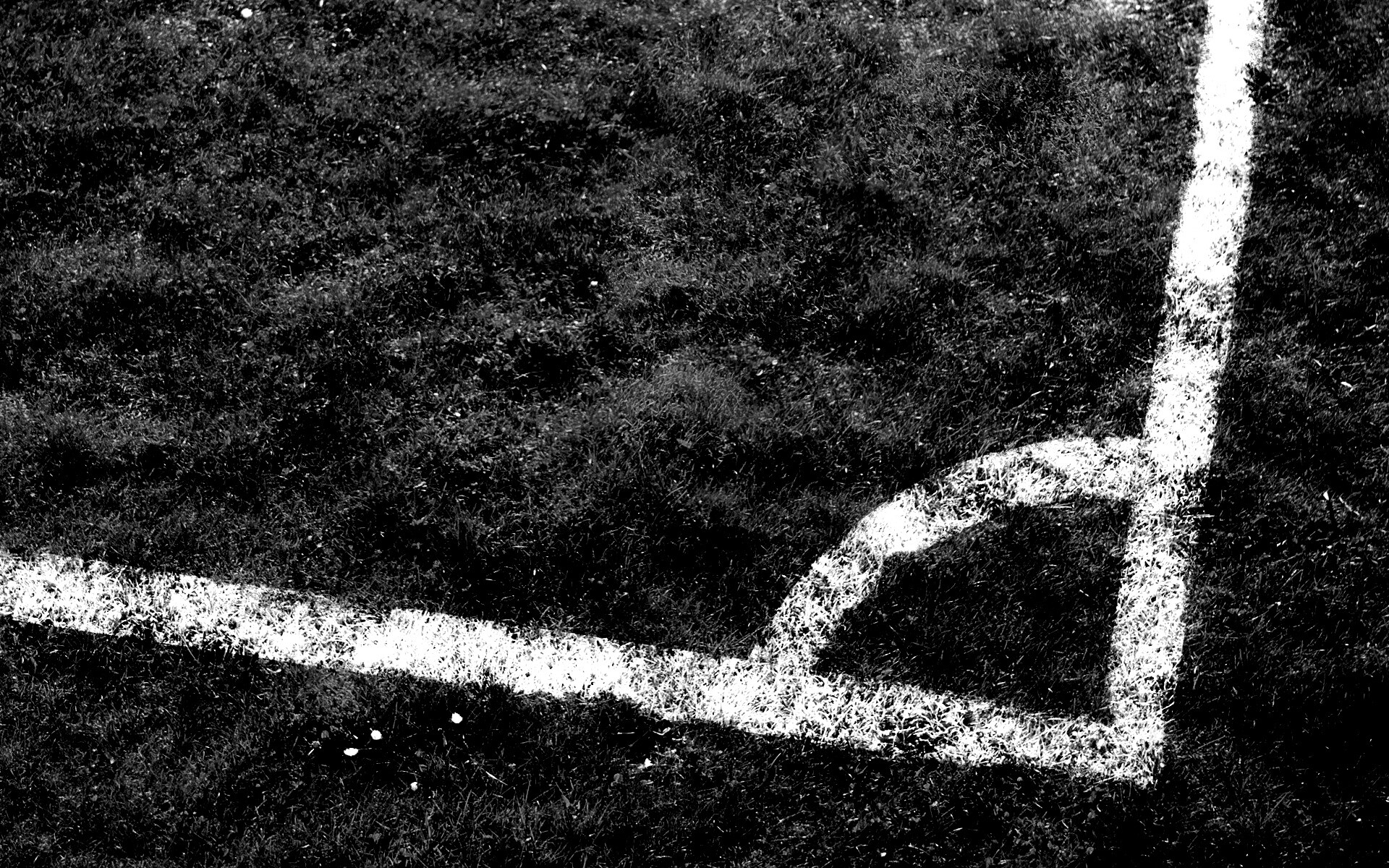 Угол футбольного поля обои