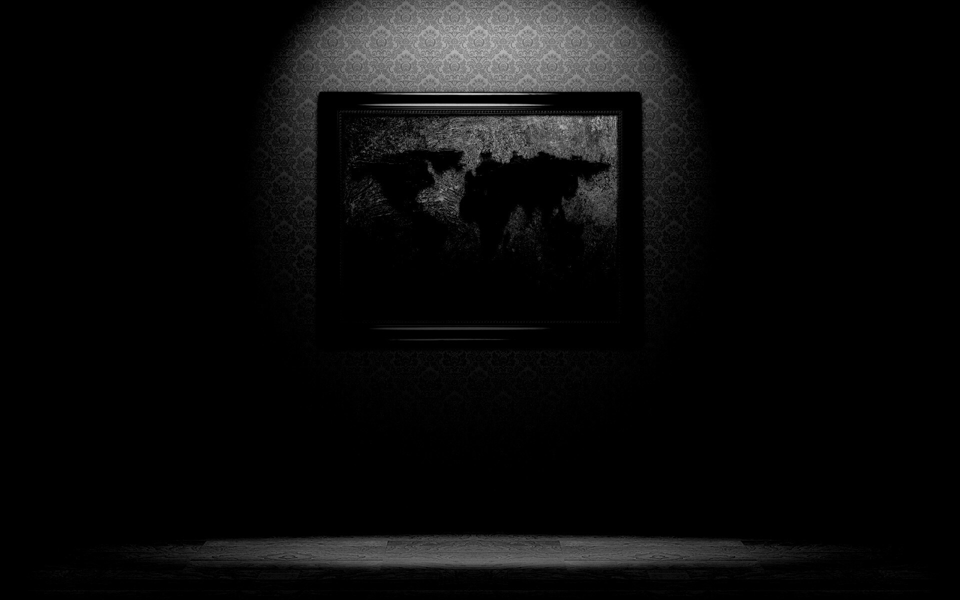 Картина с картой мира обои