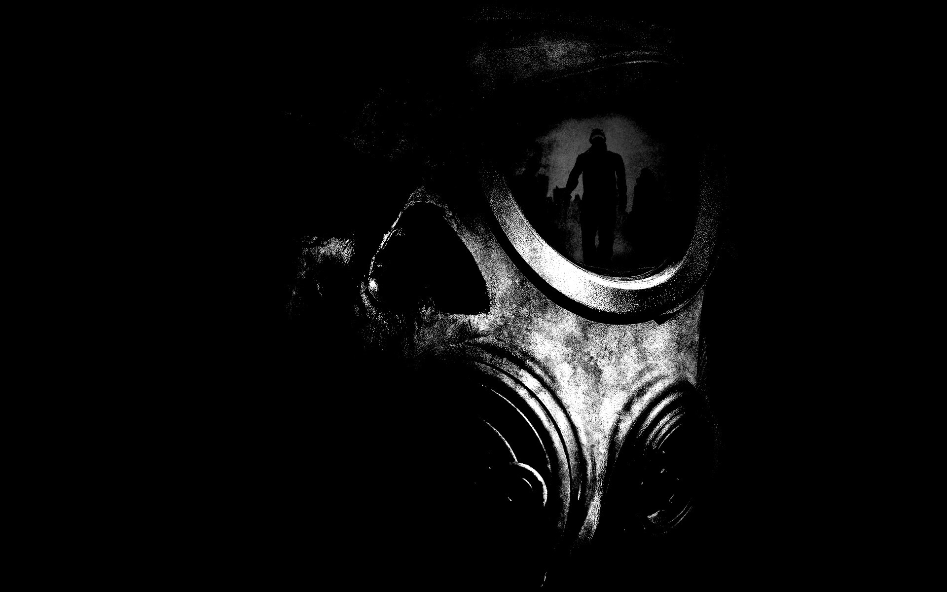 Зловещая маска обои