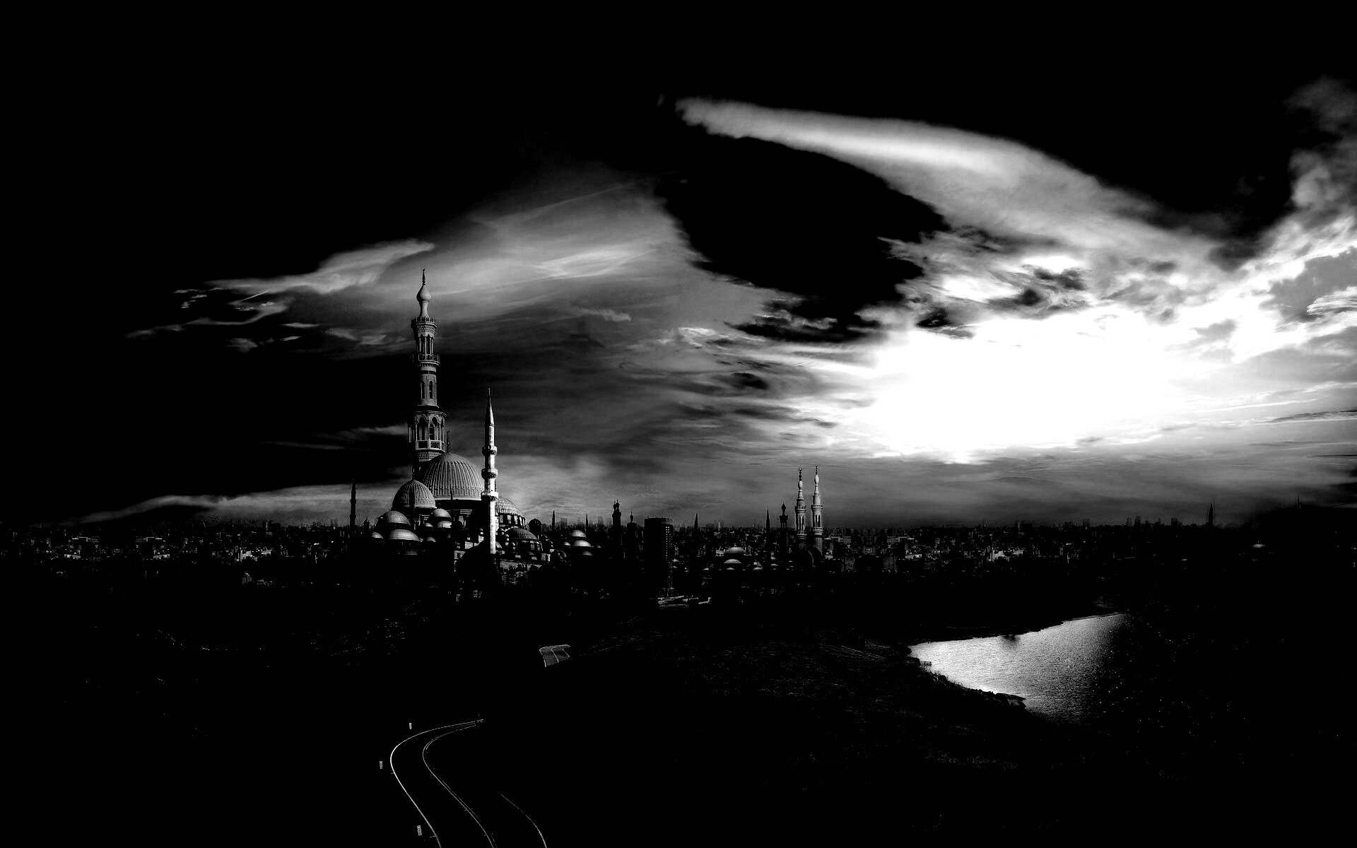 Город минаретов обои