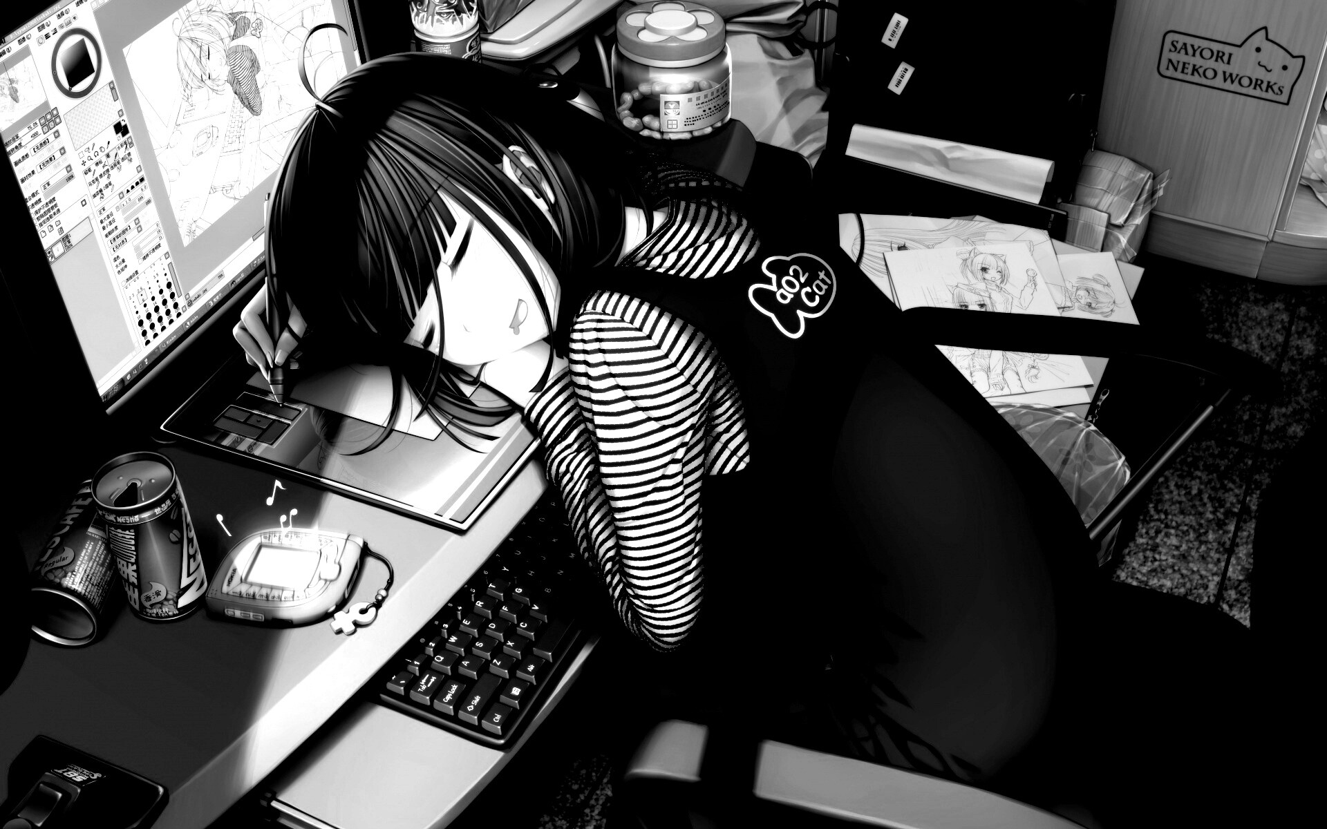 Нарисовать самого себя обои