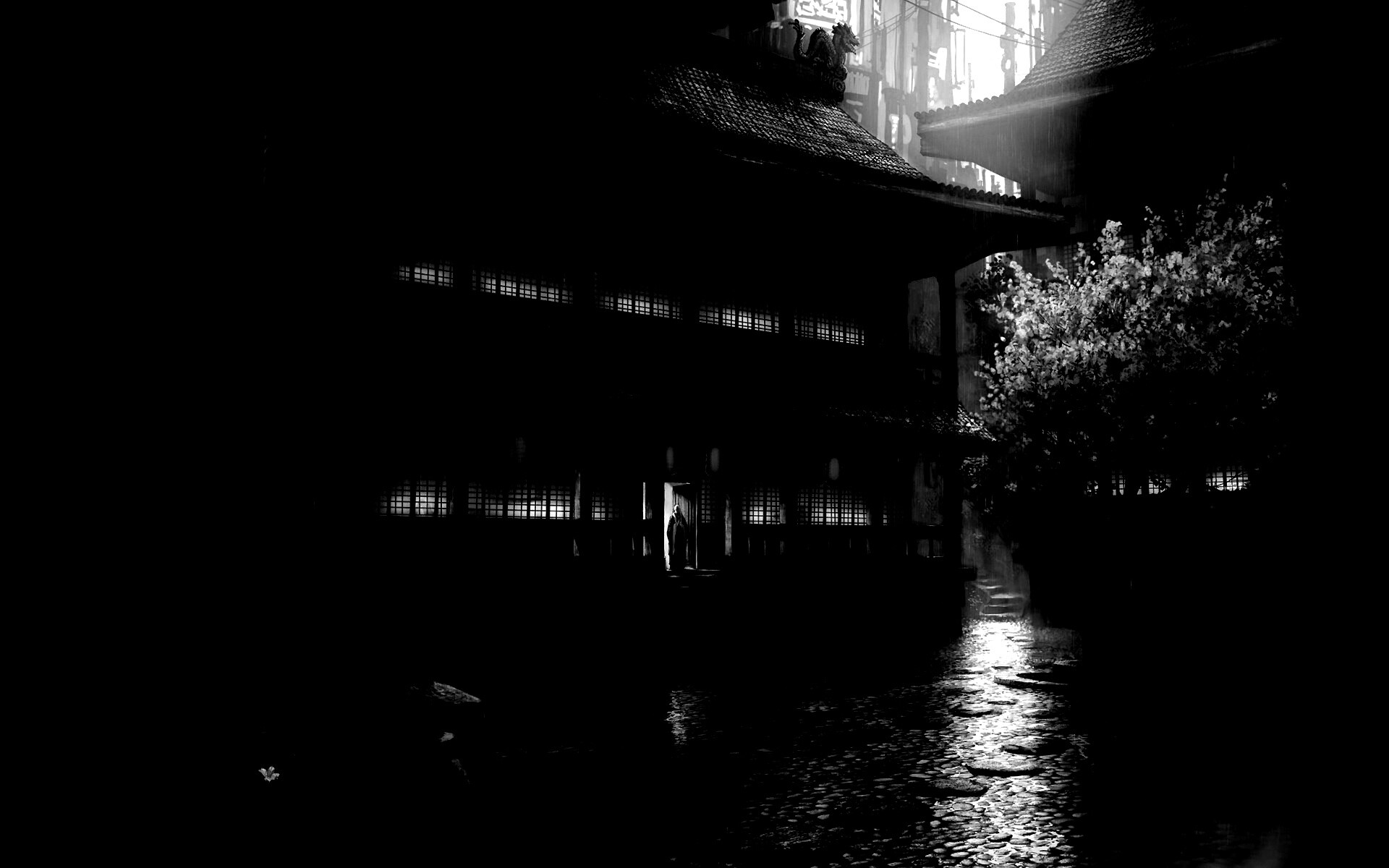 На пороге обои