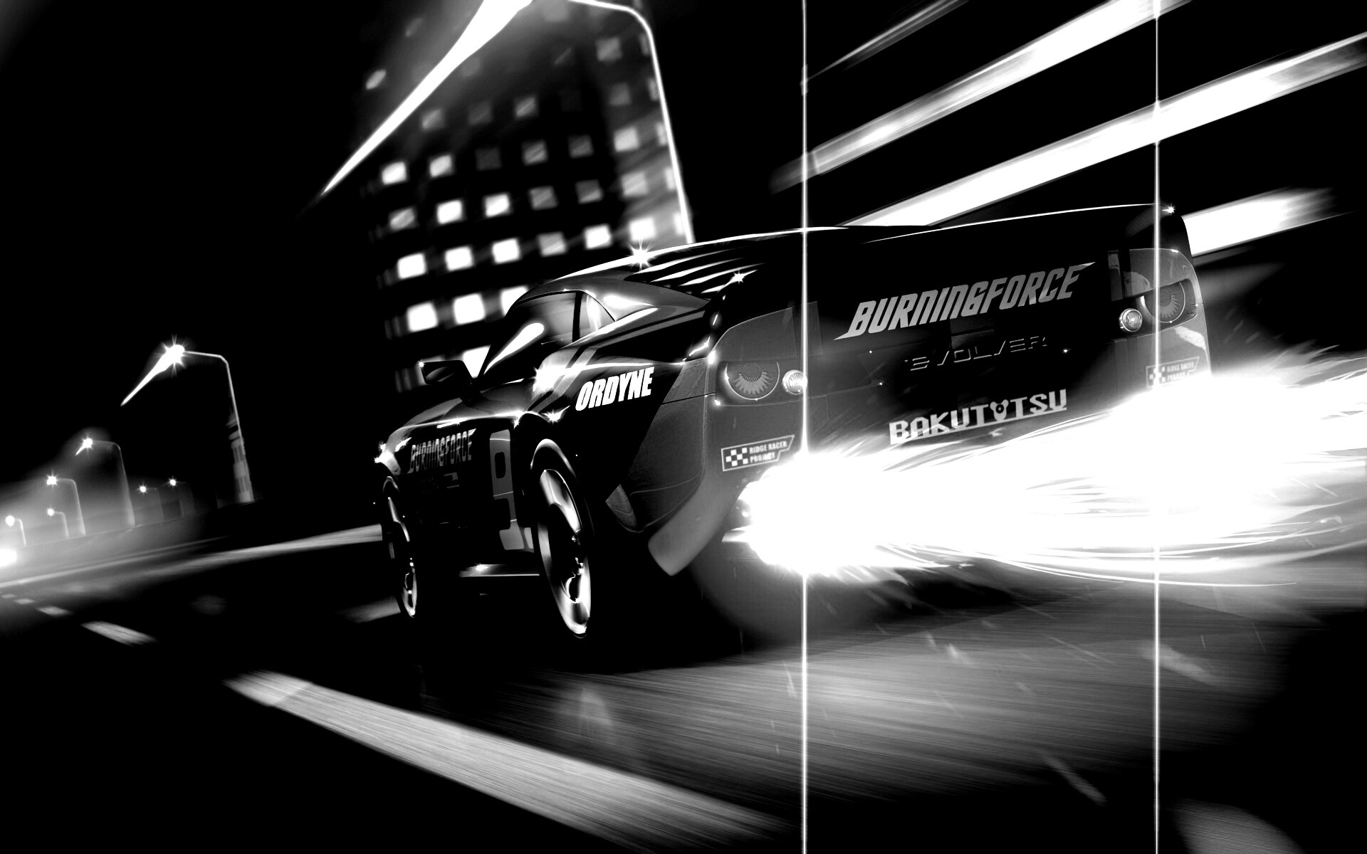 Ночное нитро обои