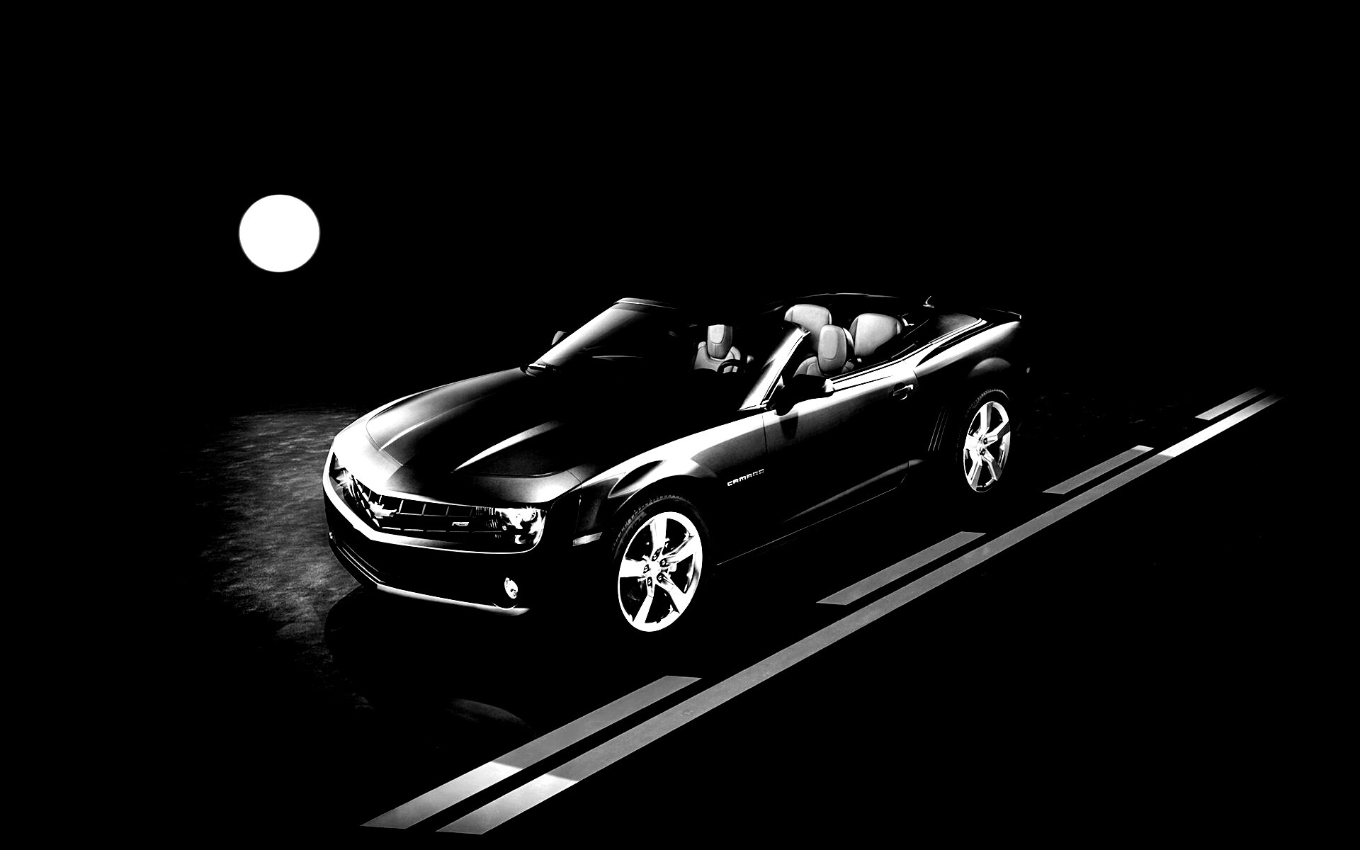 Chevrolet Camaro кабриолет обои