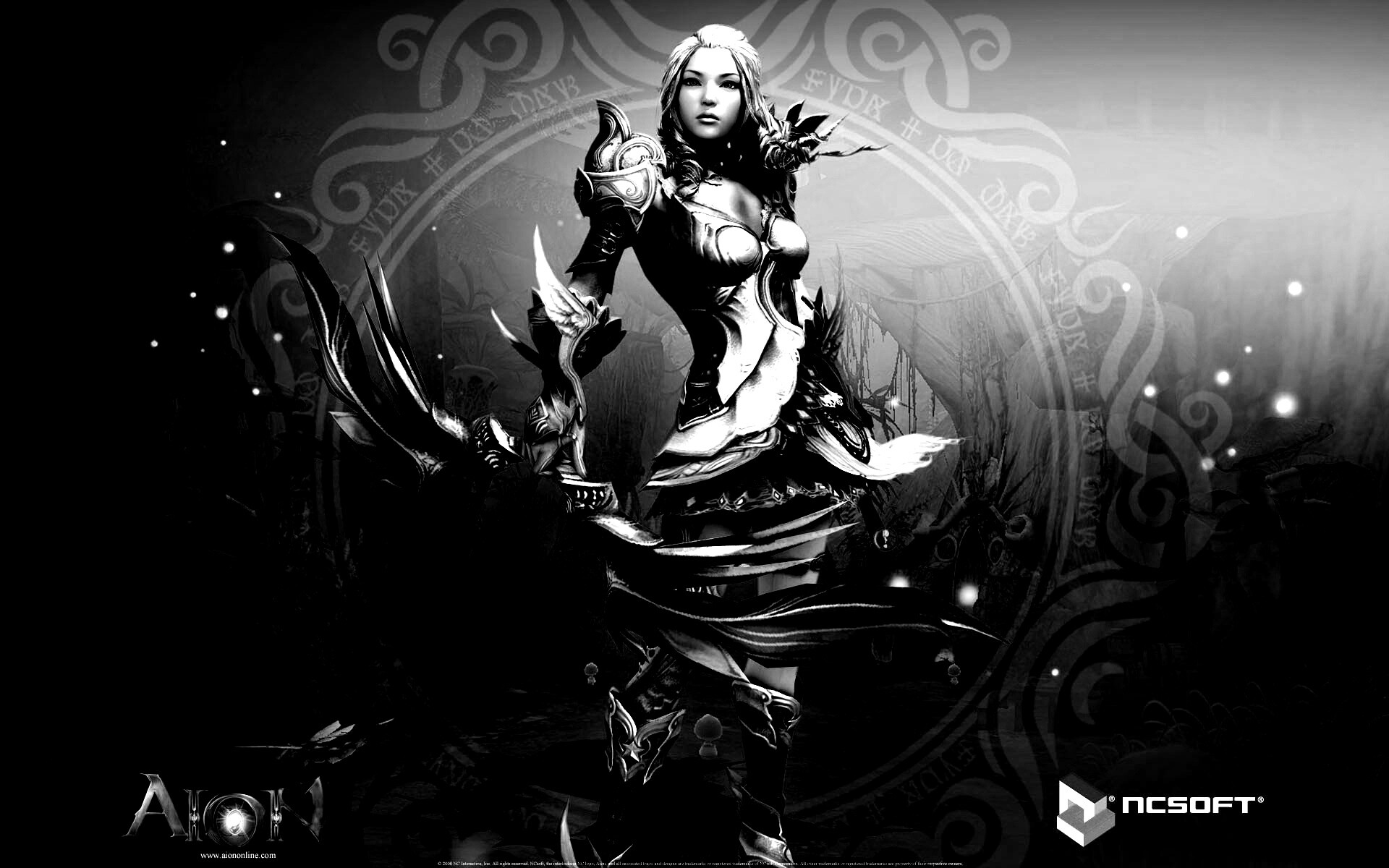 Лучница из Aion обои