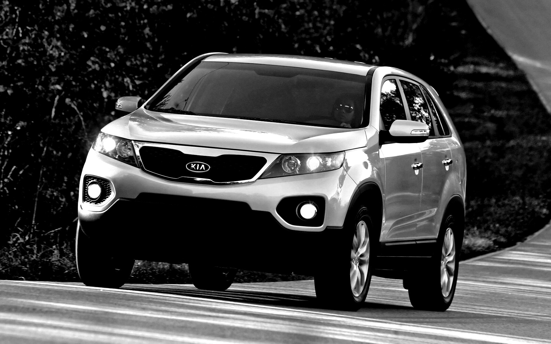 Кроссовер КИА обои