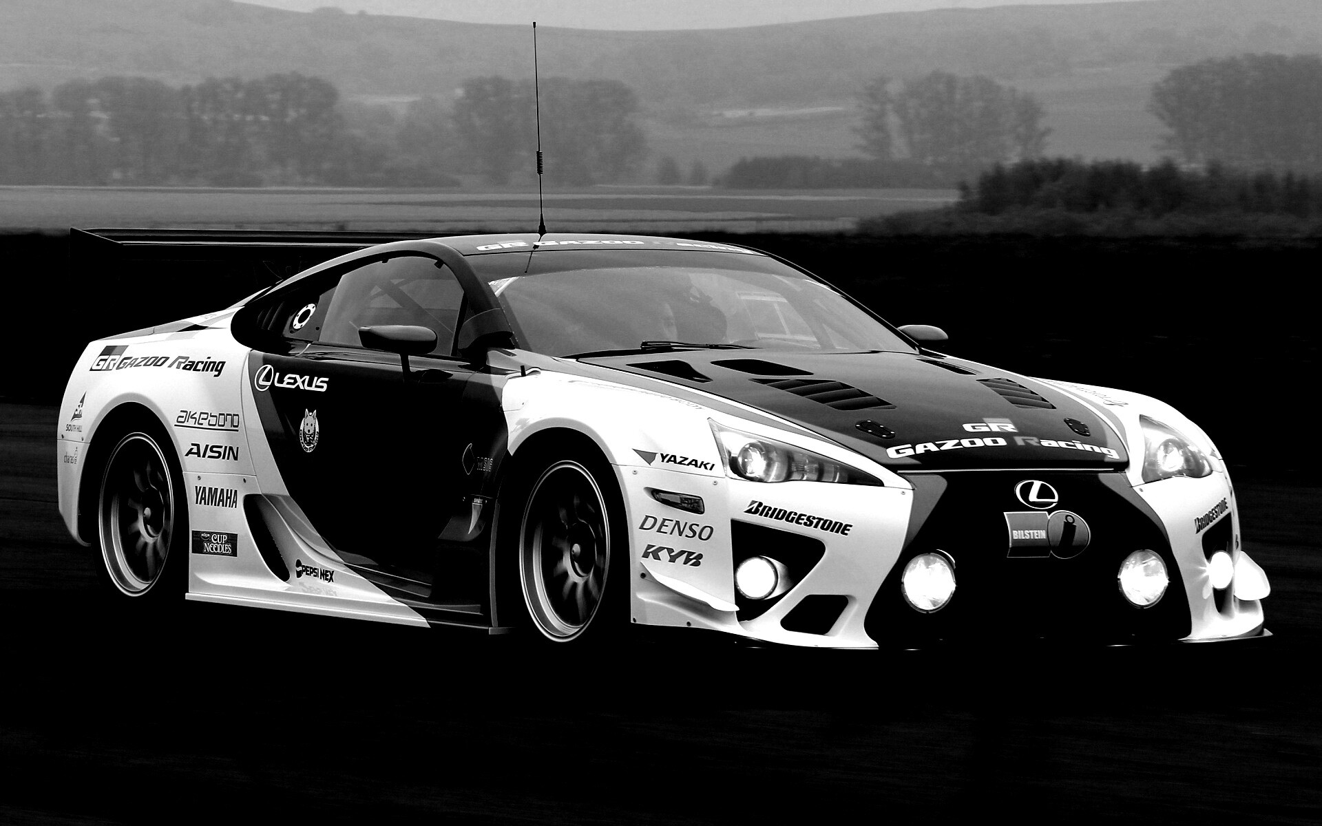 Гоночный Лексус обои