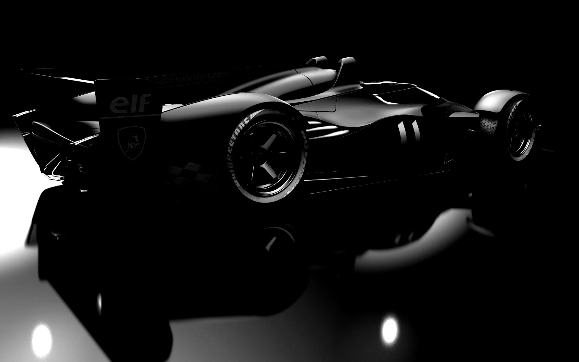 Болид Lamborghini обои