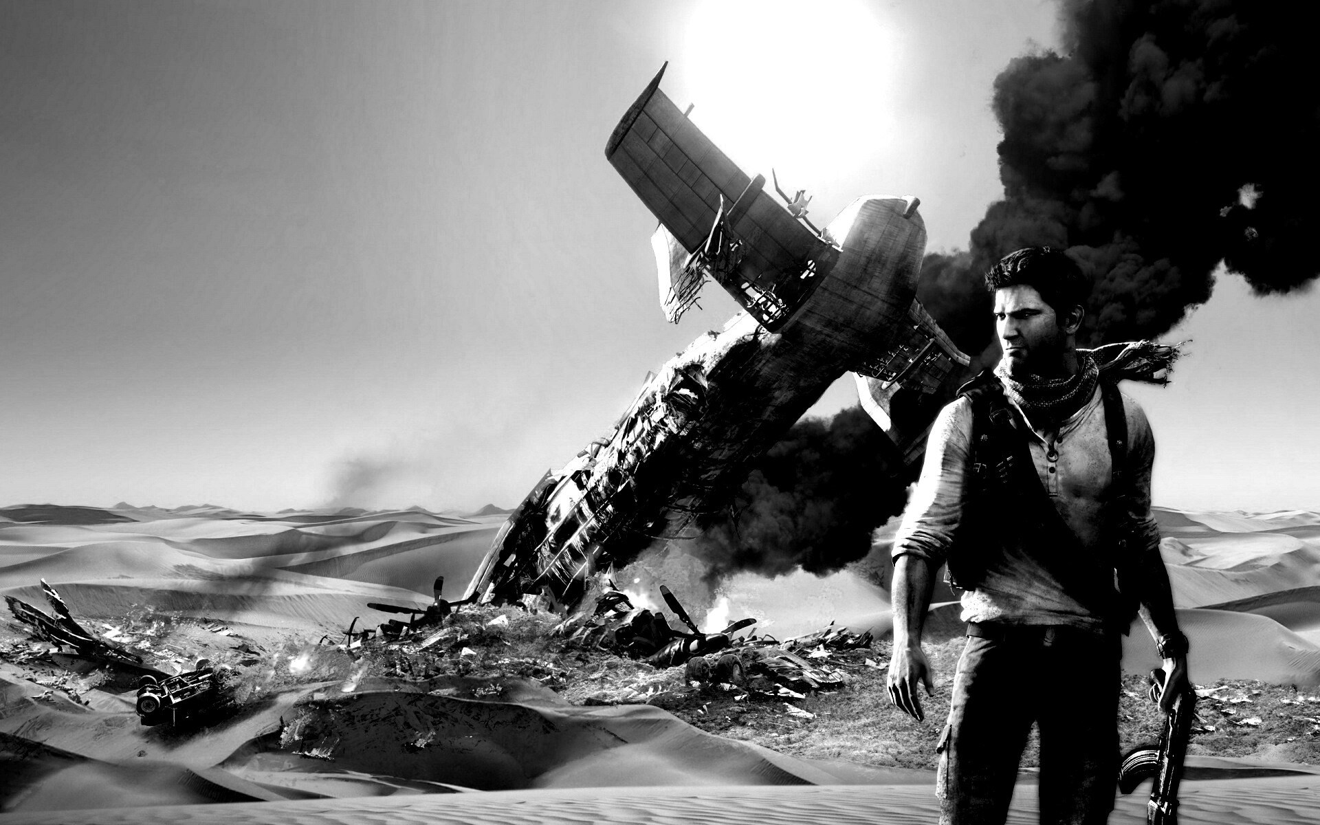 Uncharted 3 : Drakes deception обои