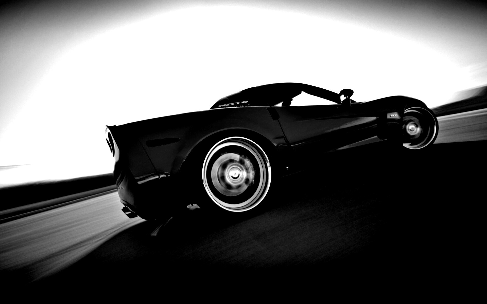 Гоночный спорткар синего цвета обои