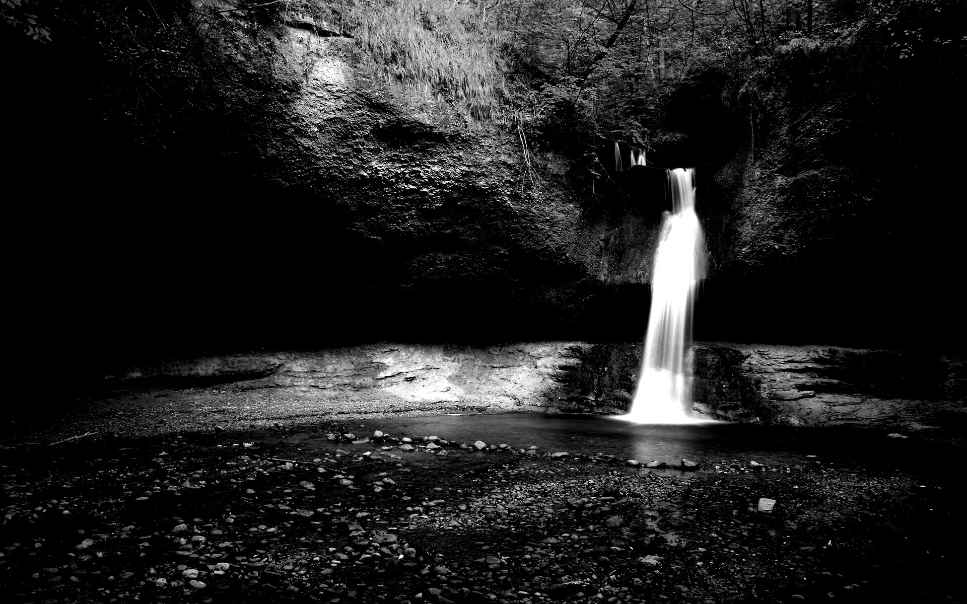 Водопад в Швейцарии обои