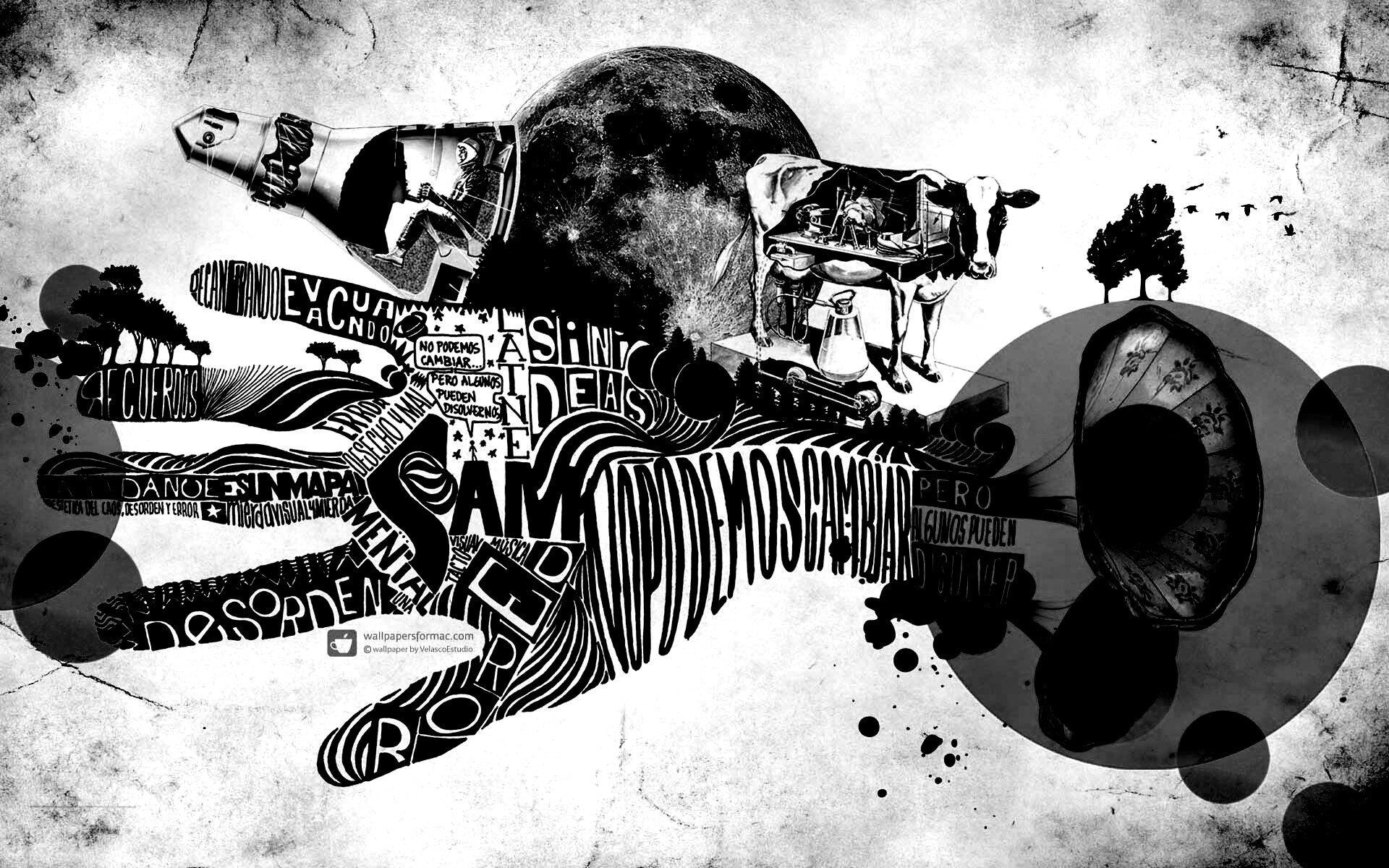 Абстрактные обои для Apple обои