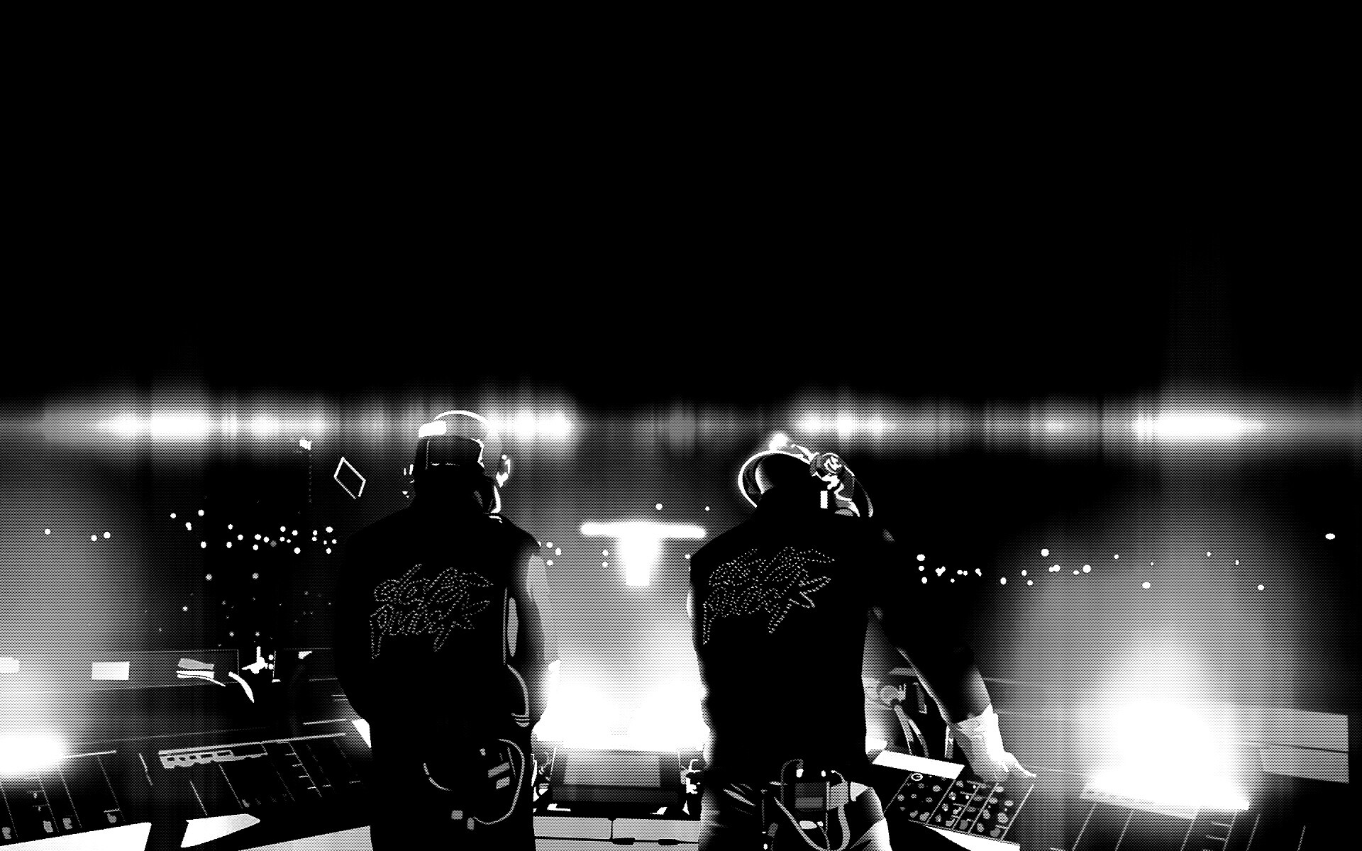 Концерт Daft Punk обои