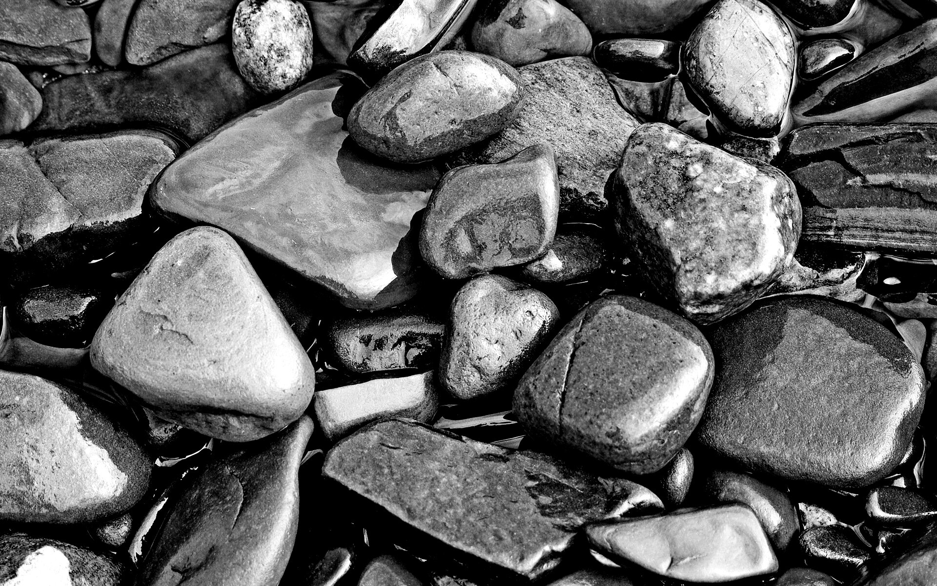 Морские камешки обои