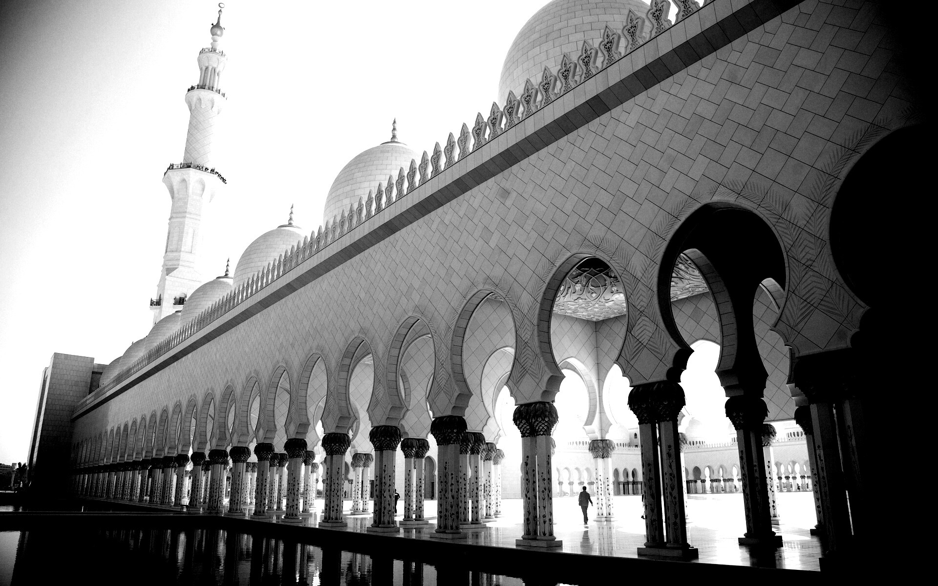 Мечеть шейха в Абу-Даби обои