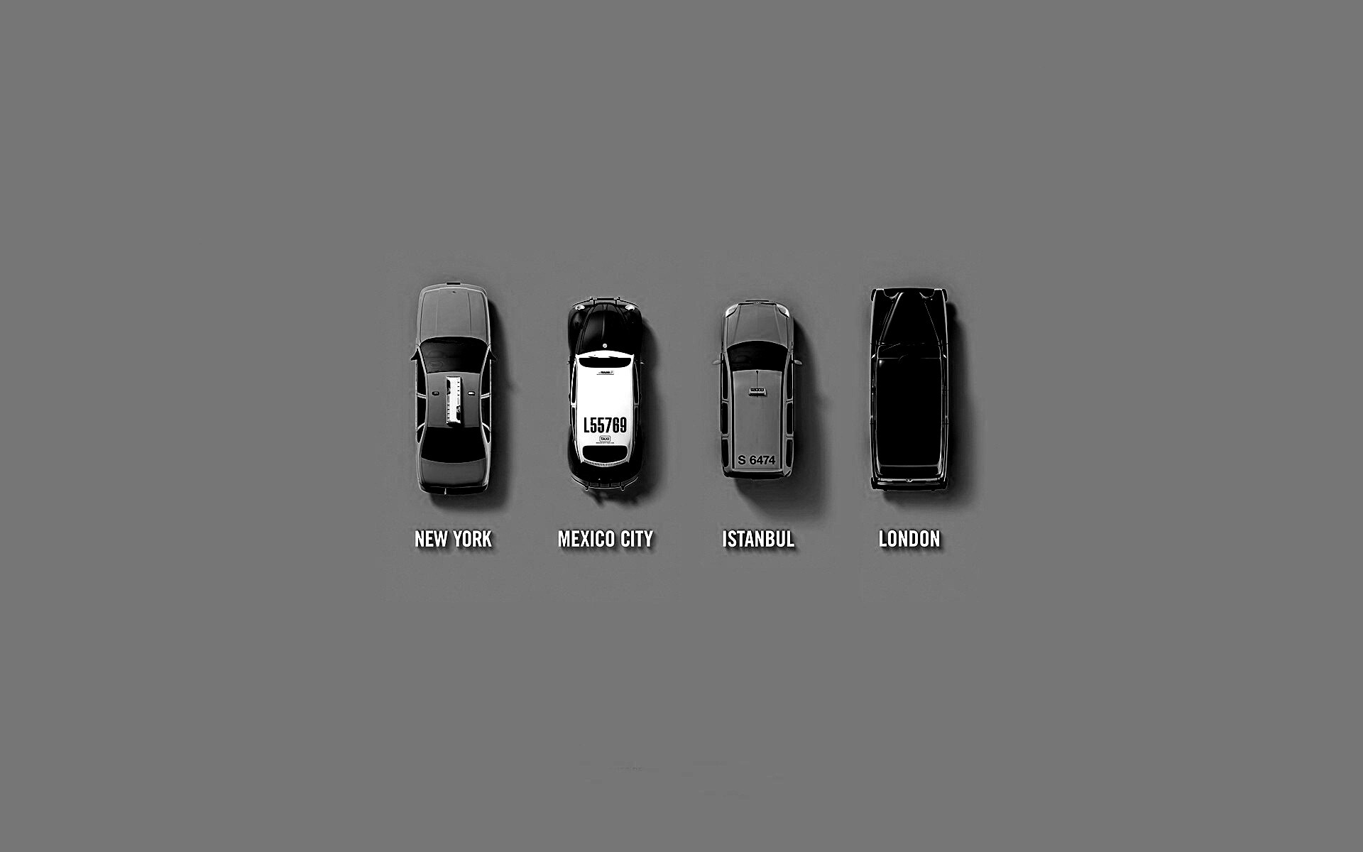 Такси в разных странах мира обои