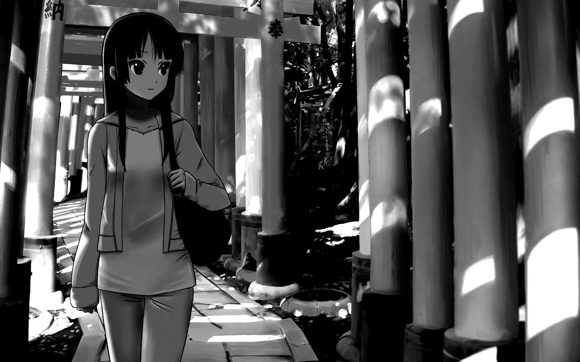 Акияма Мио обои