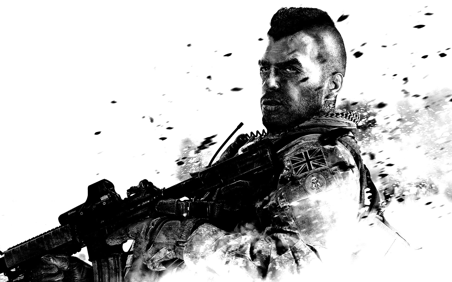 Солдат из COD Modern Warfare обои