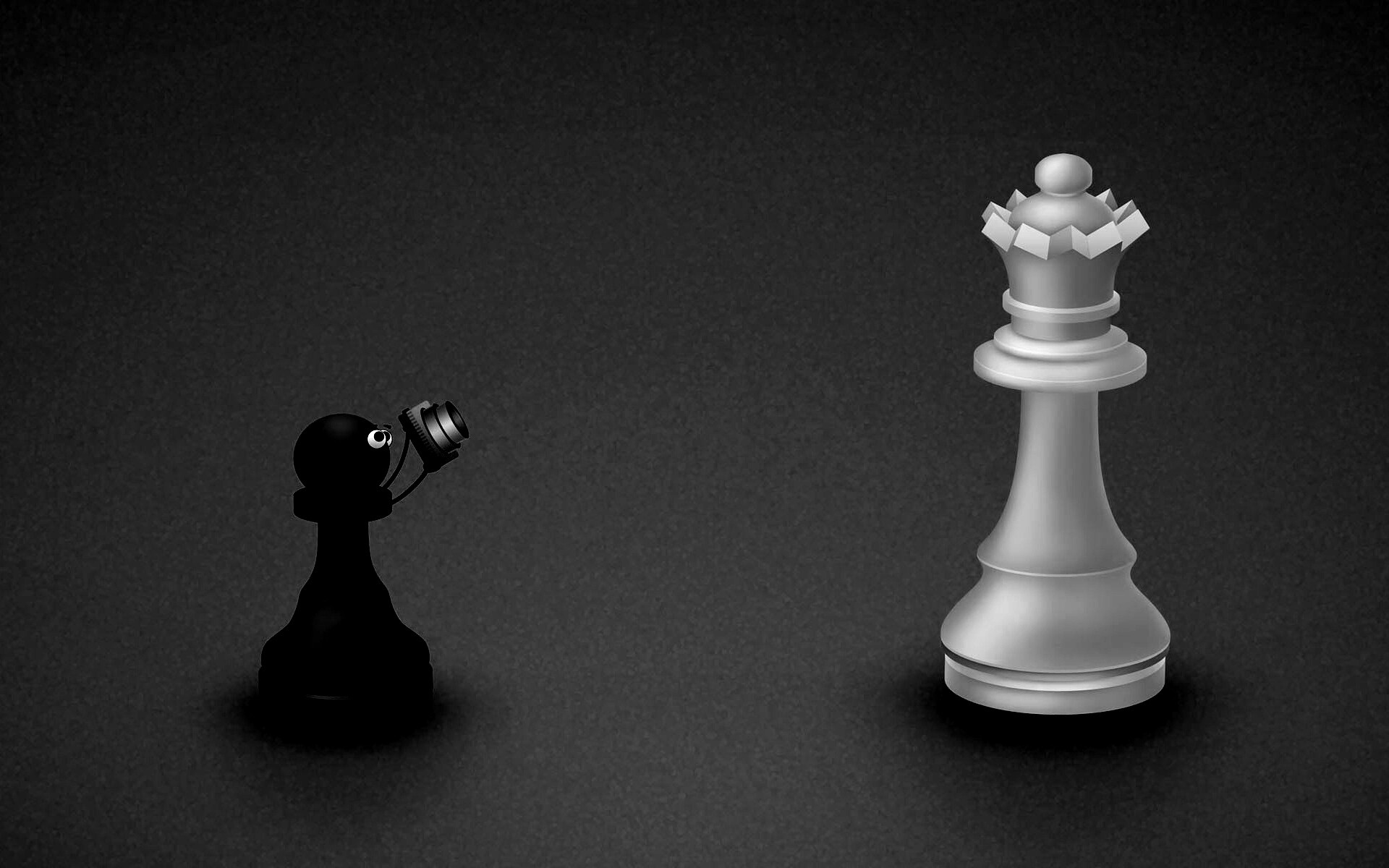 Пешка фотографирует короля обои