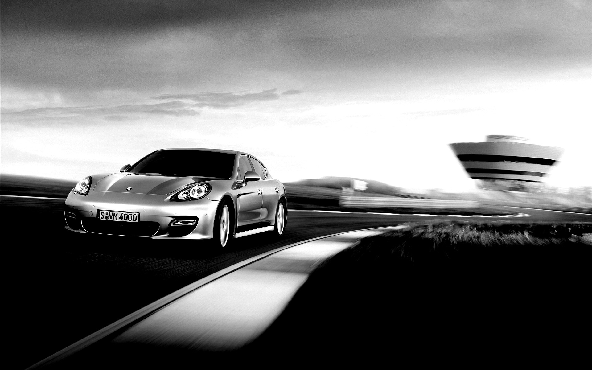 Автомобиль на треке обои