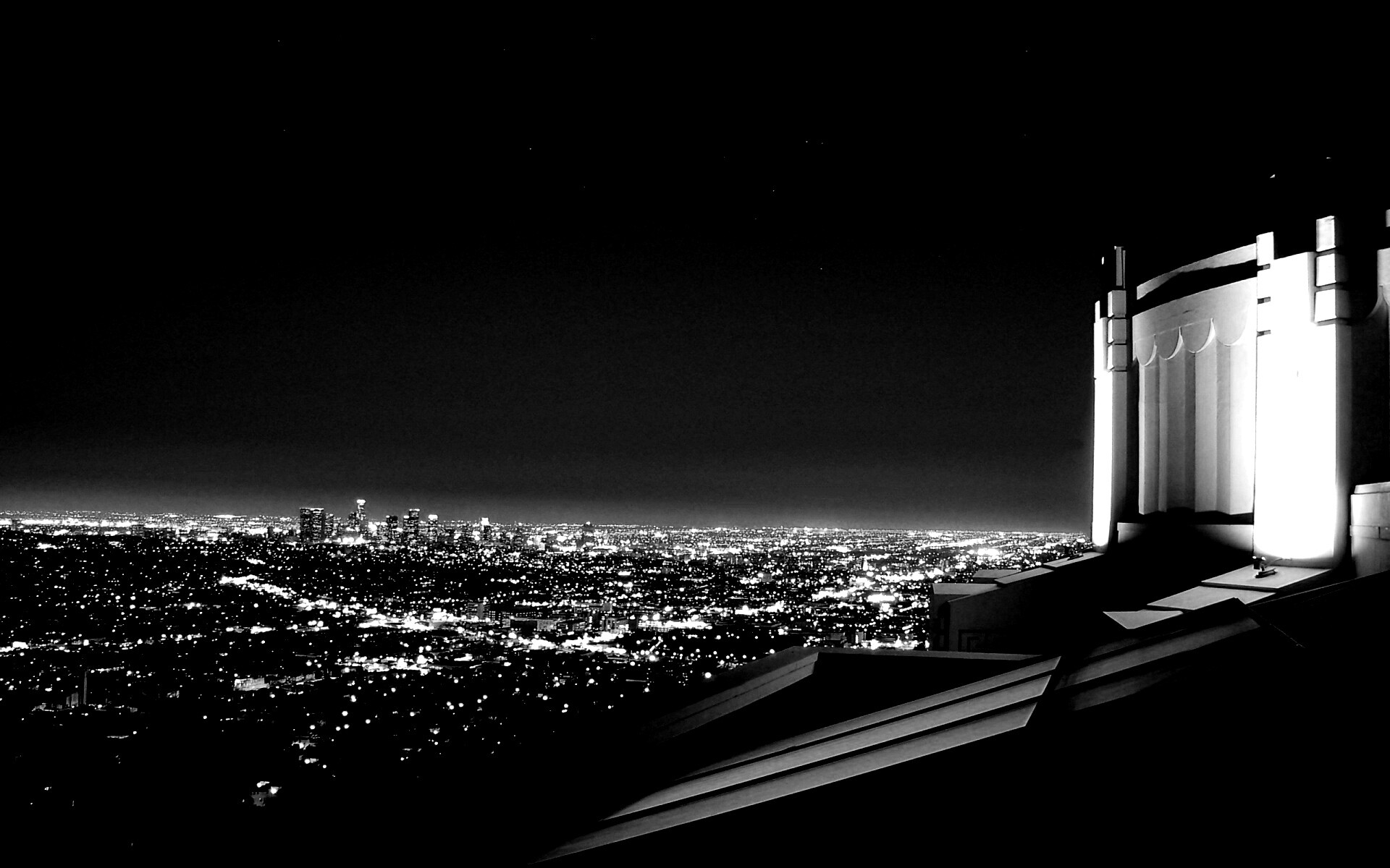 Вид на город обои