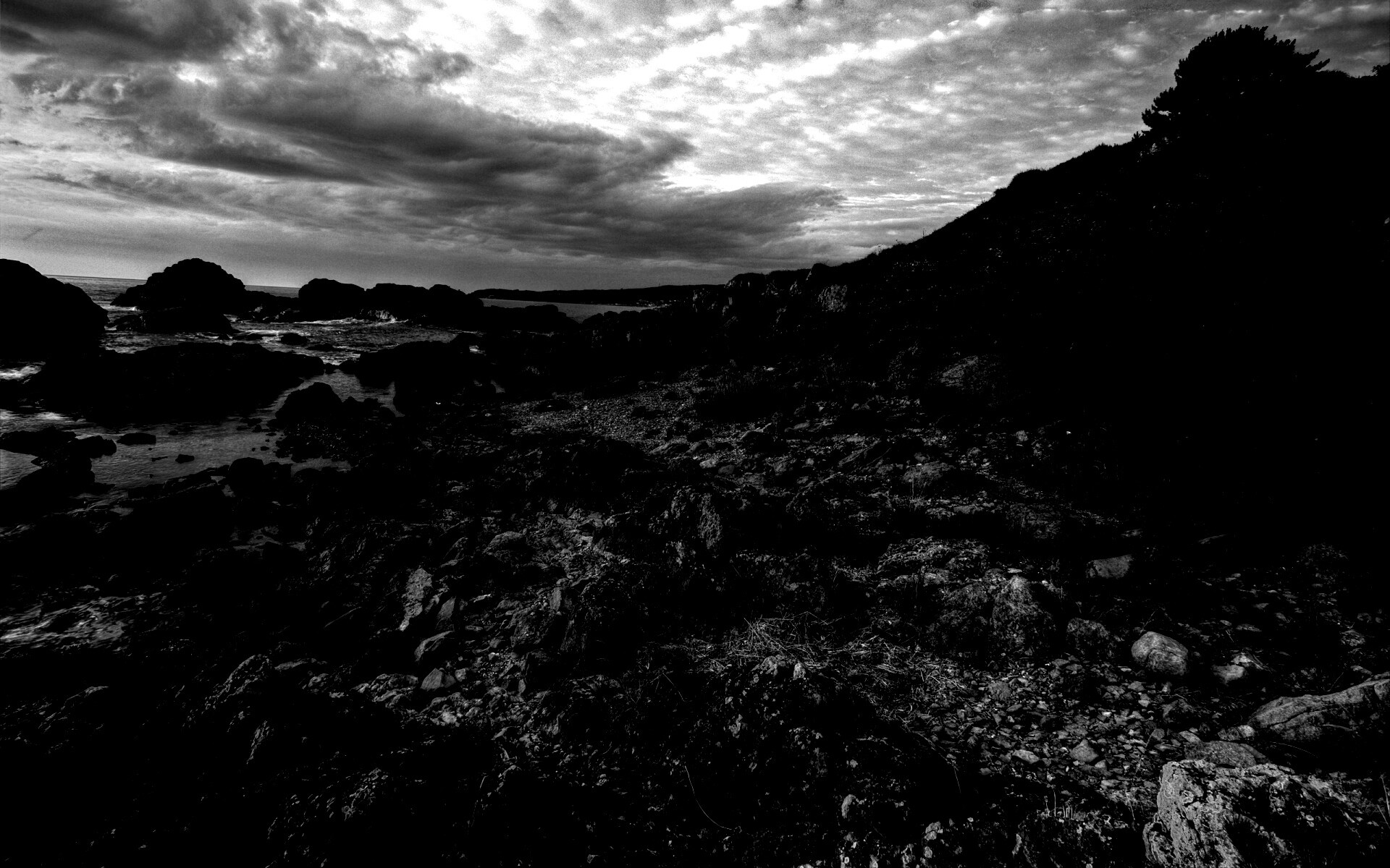 Камни, море... обои