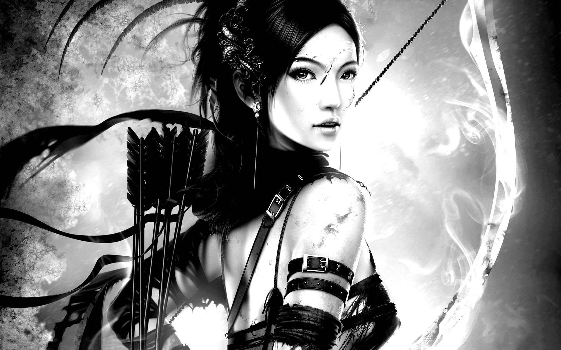 Лучница обои