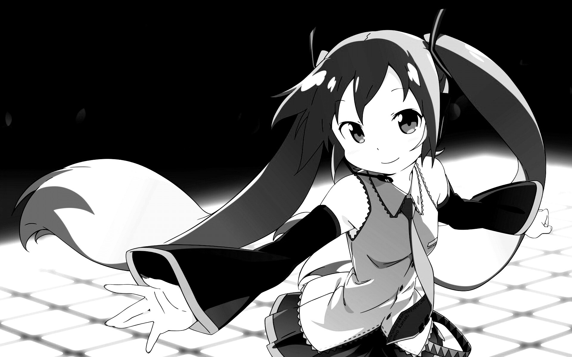 Манга с Хатсуне Мику обои