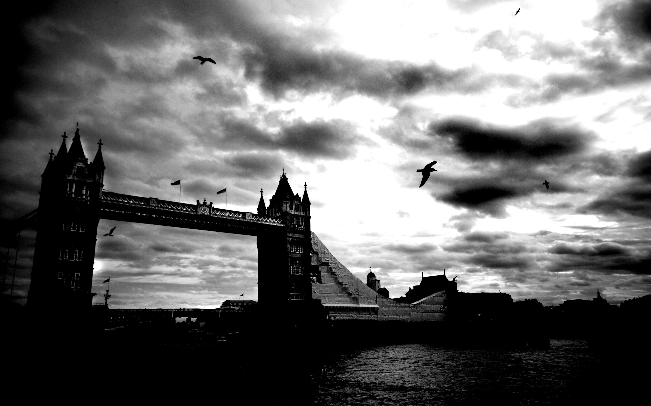 Tower Brigde на реконструкции обои