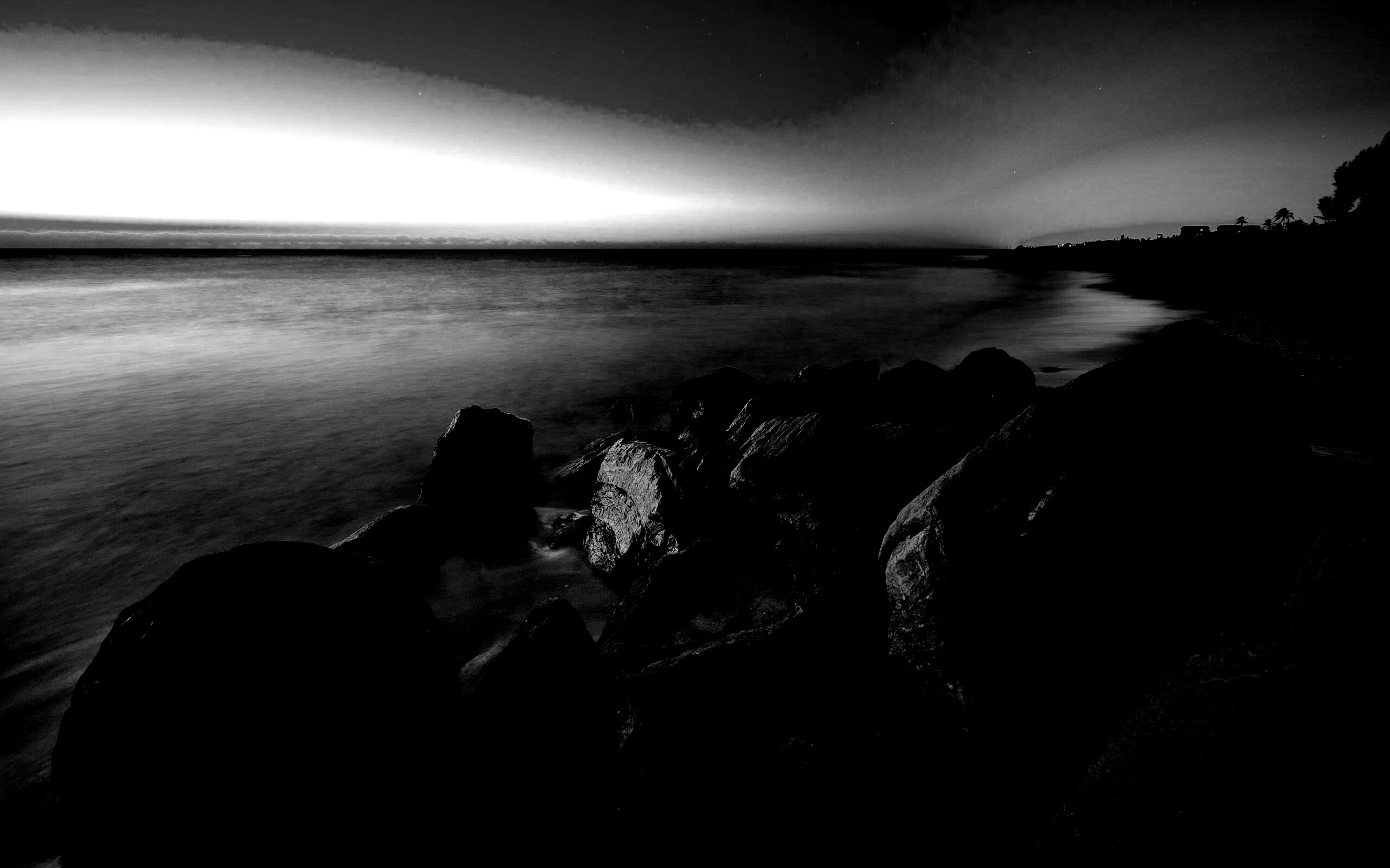 Камни на берегу обои