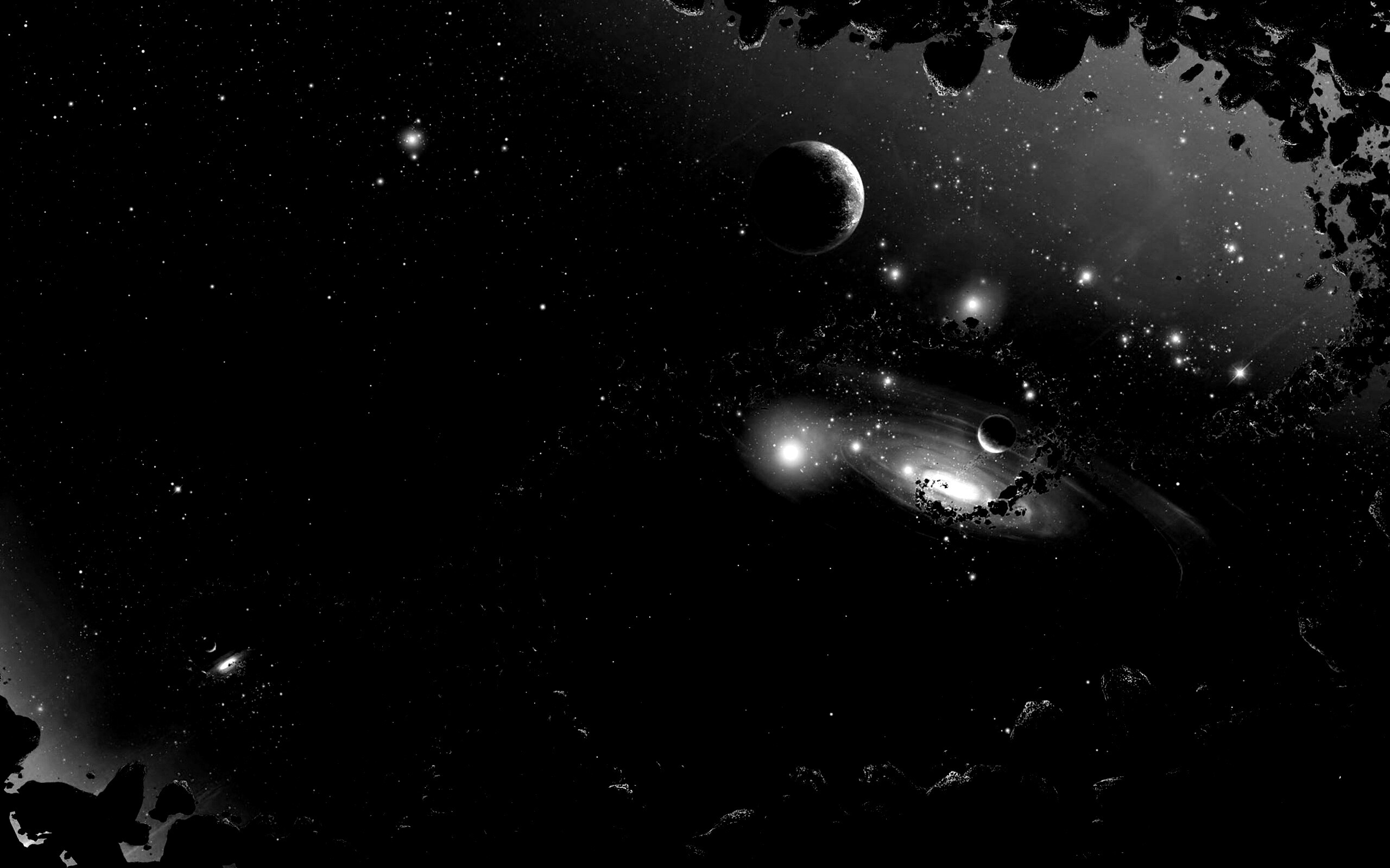 Причудливый пояс астероидов обои