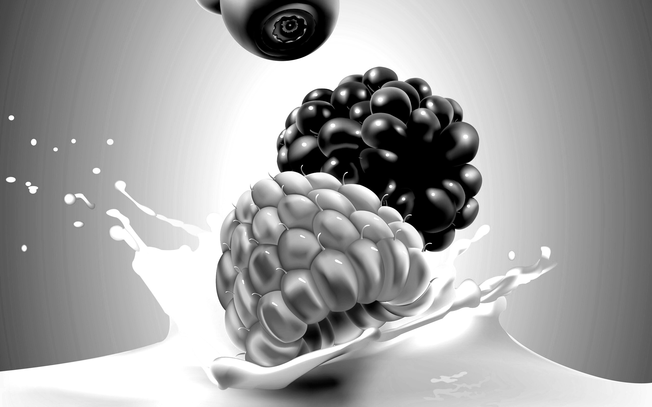 Векторные ягоды обои