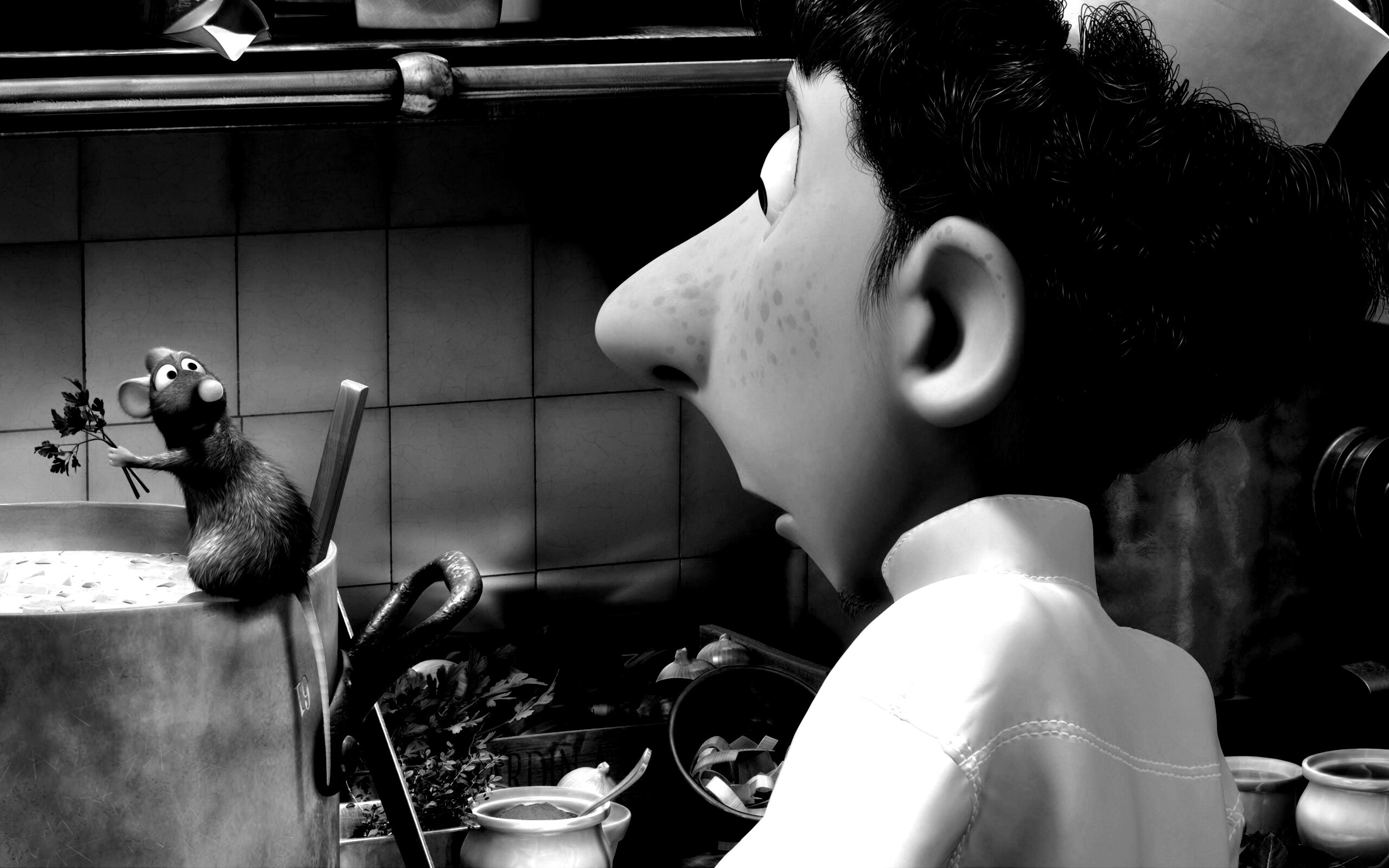 Рататуй варит суп обои