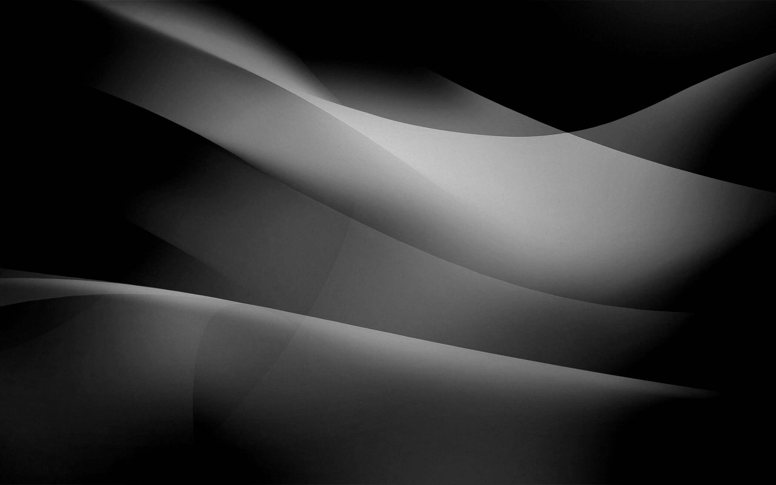 Абстрактные синие волны обои