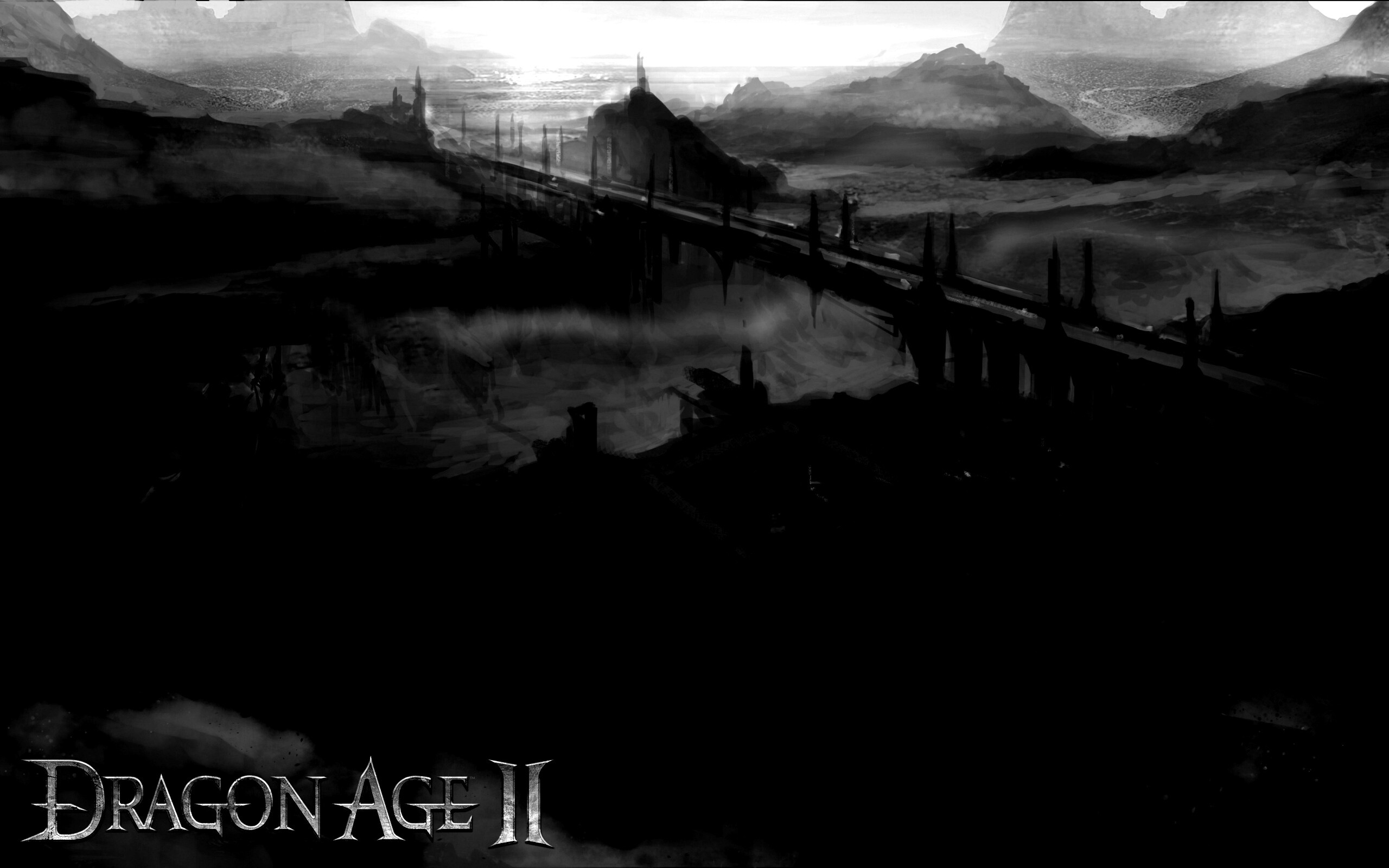 Пейзаж Dragon Age обои