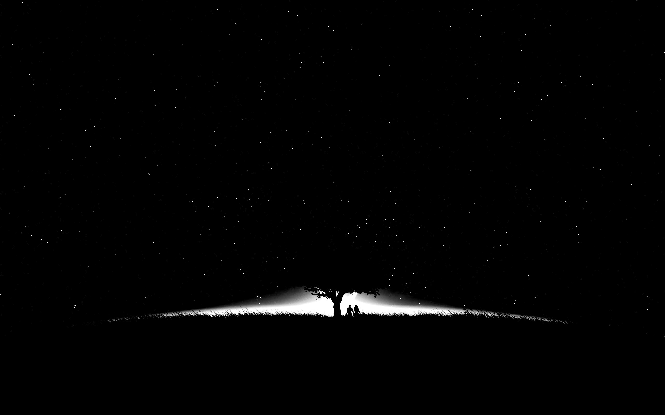 Звёздная ночь обои