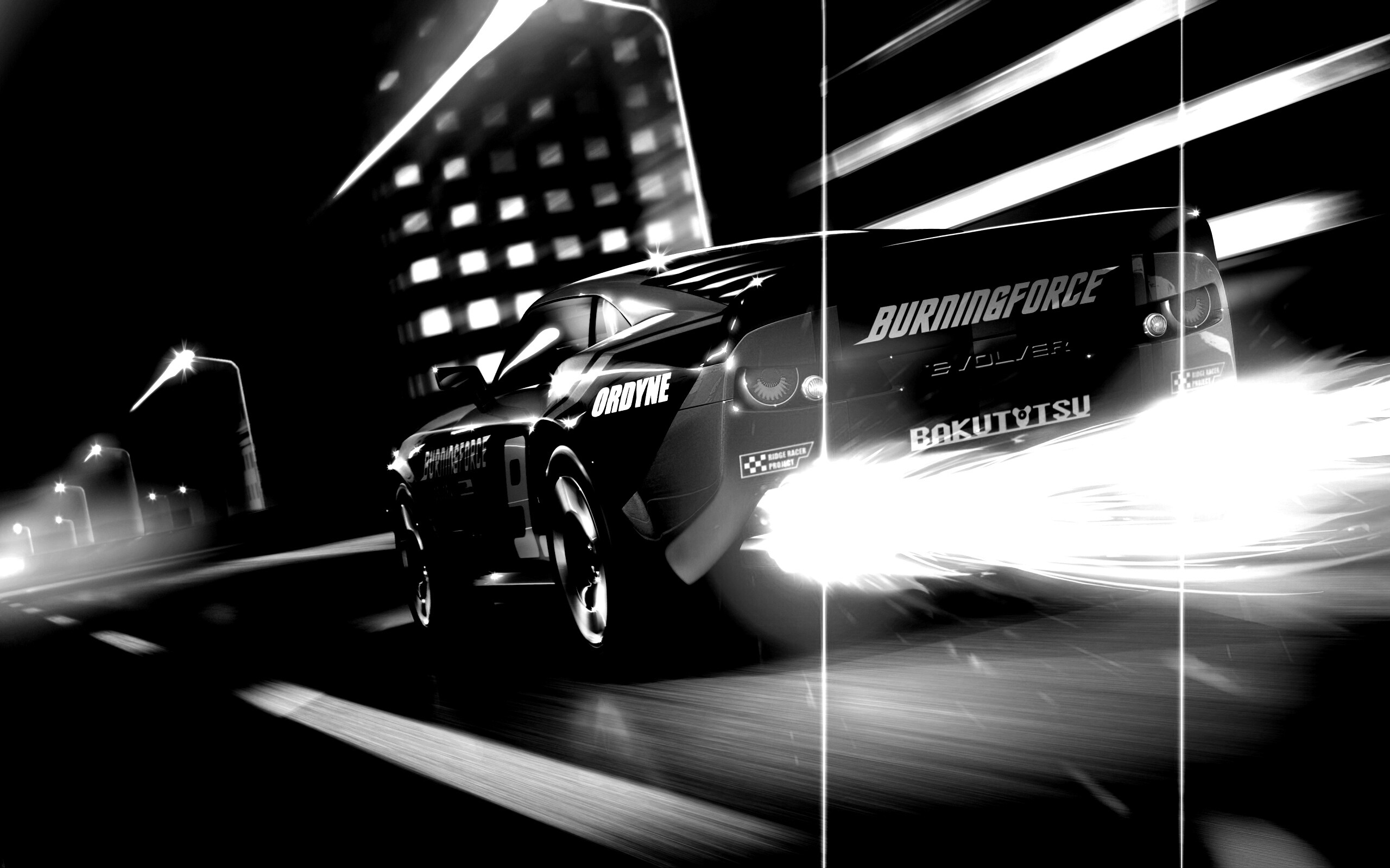 Ночное нитро обои