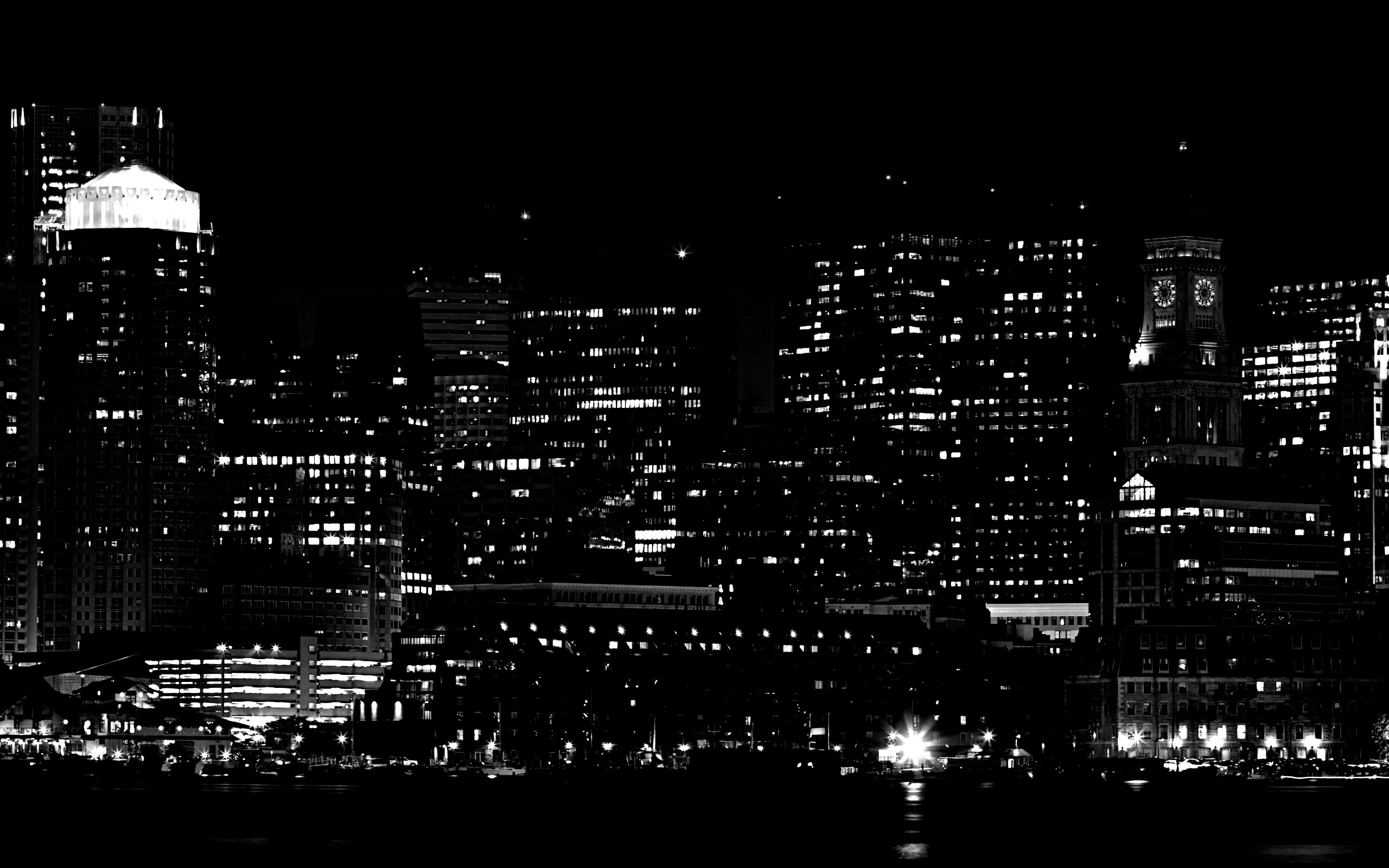 Панорама города обои