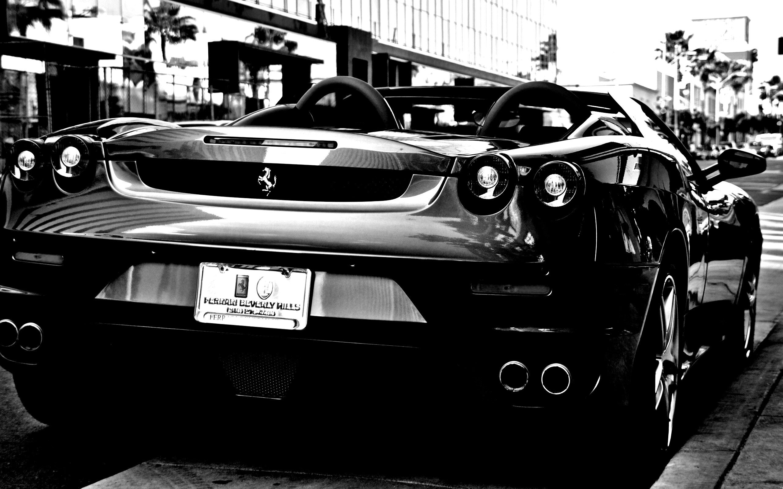 Феррари из Беверли Хиллс обои